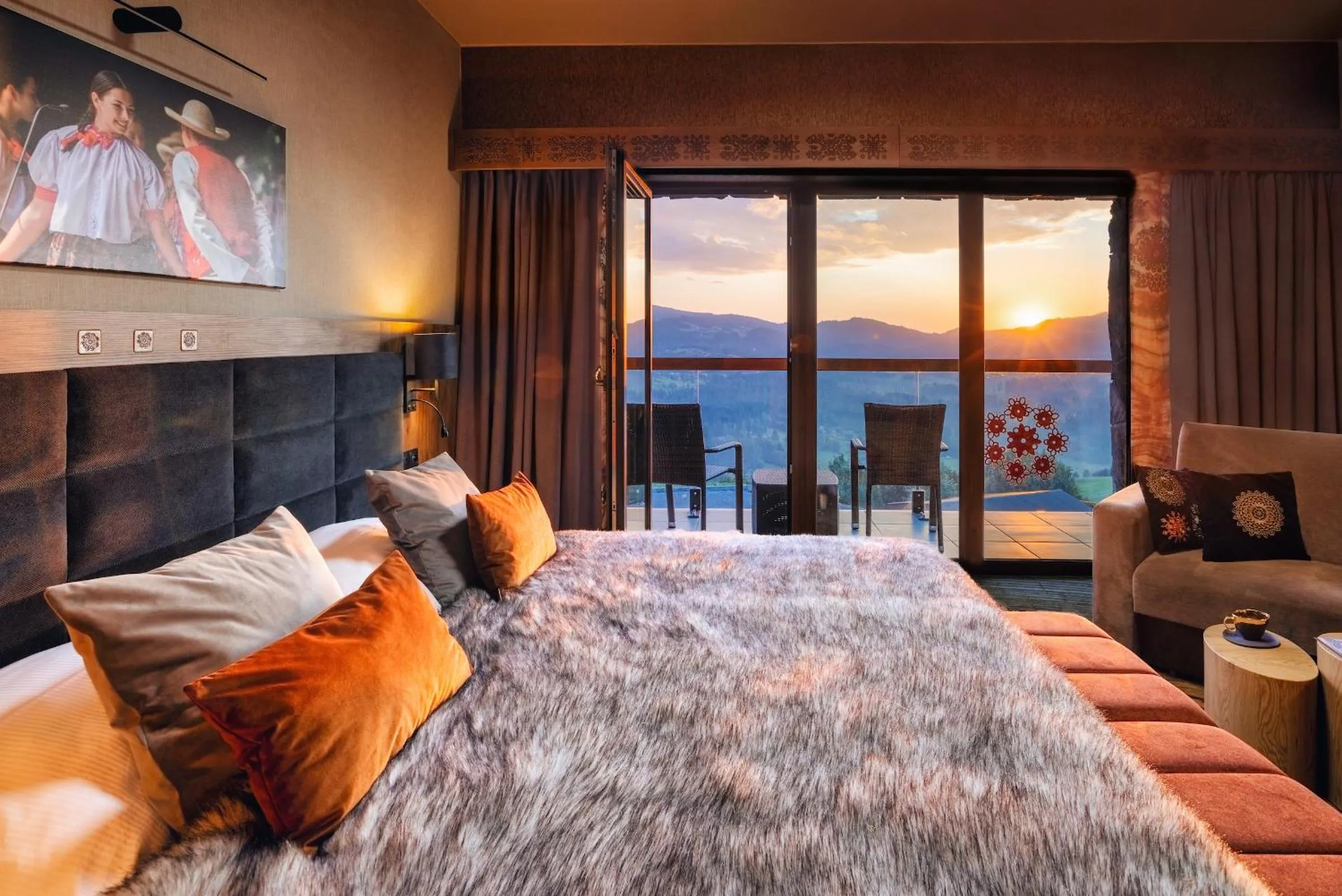 Bed in Złoty Groń Resort & Spa