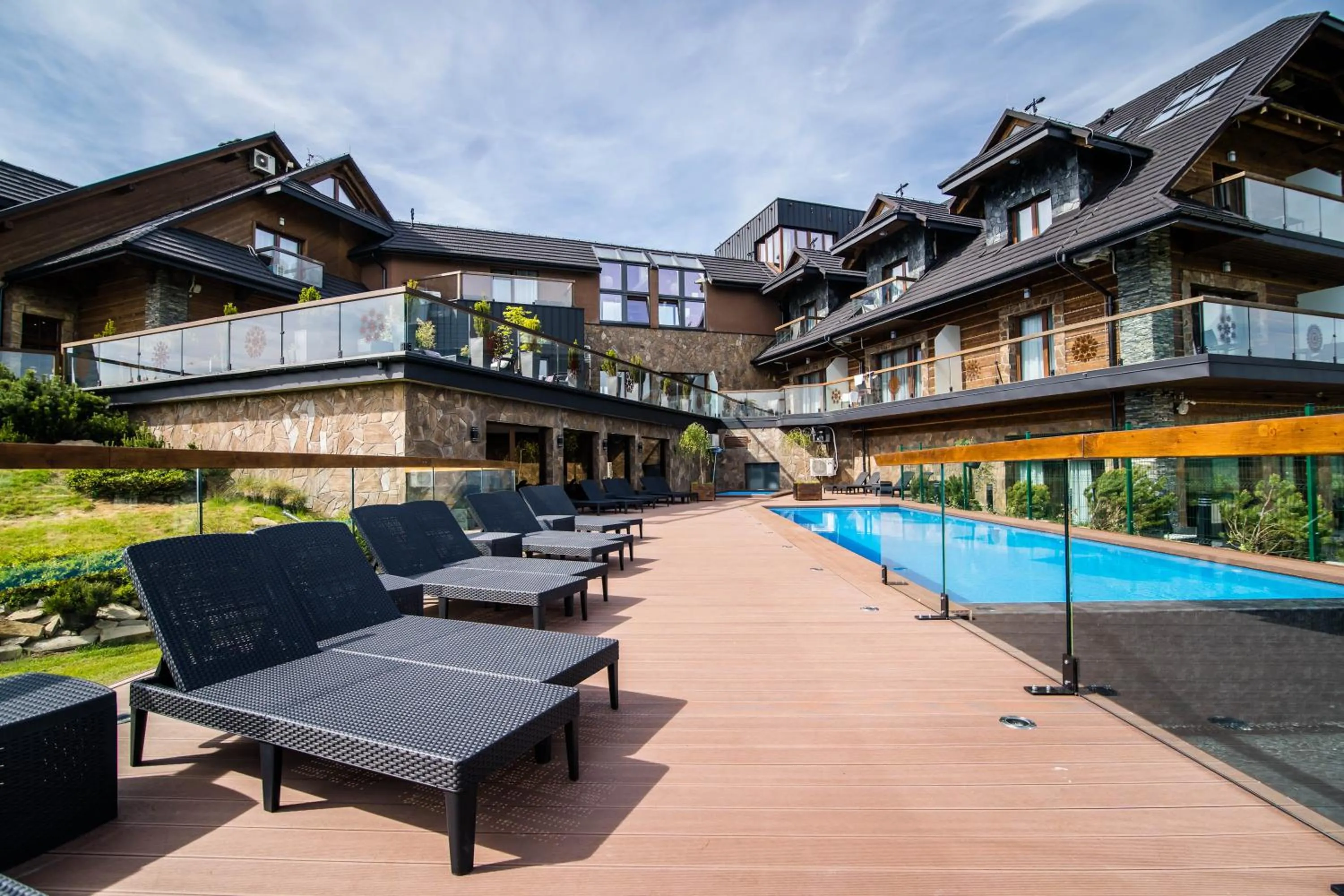 Property building in Złoty Groń Resort & Spa