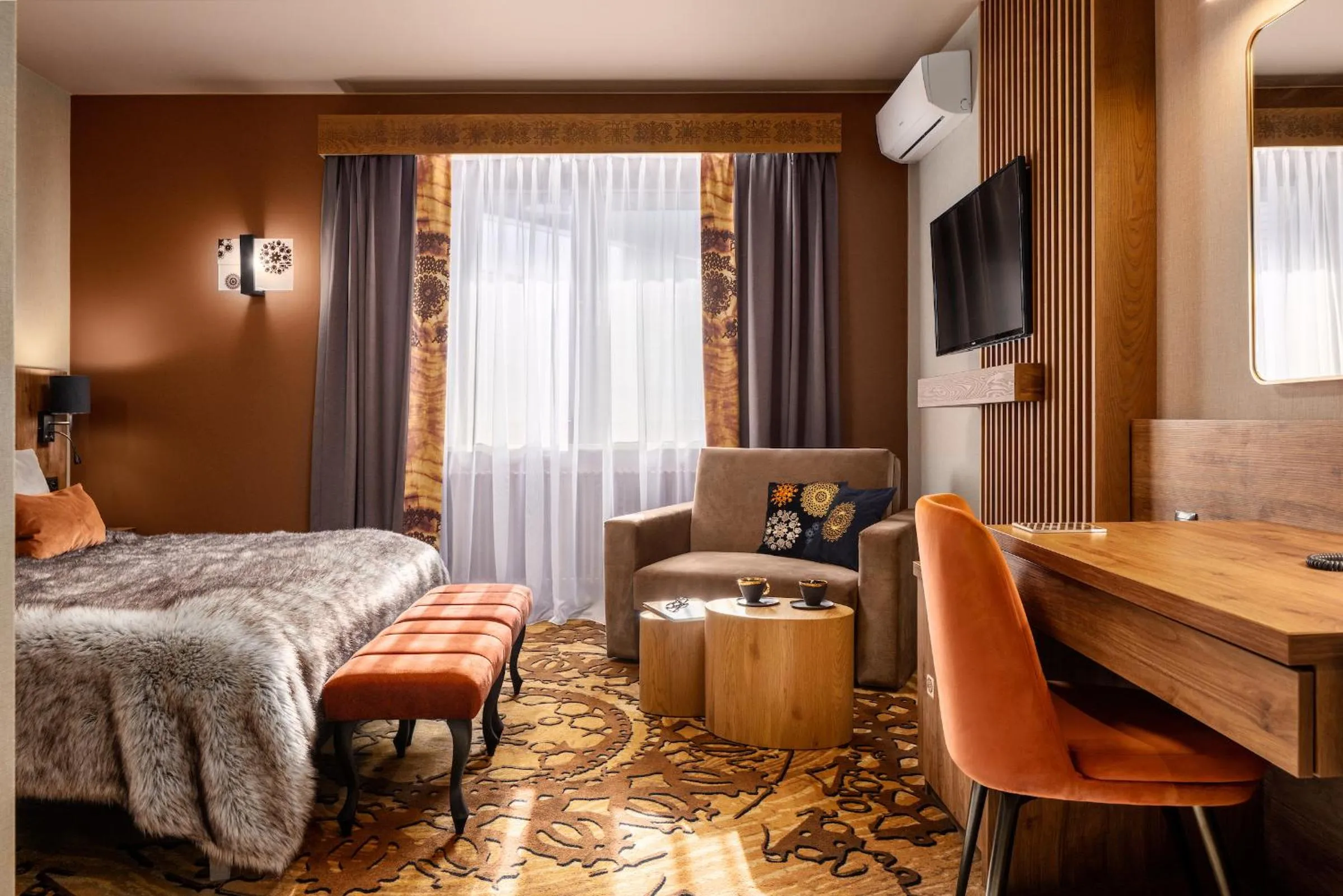 Bed in Złoty Groń Resort & Spa