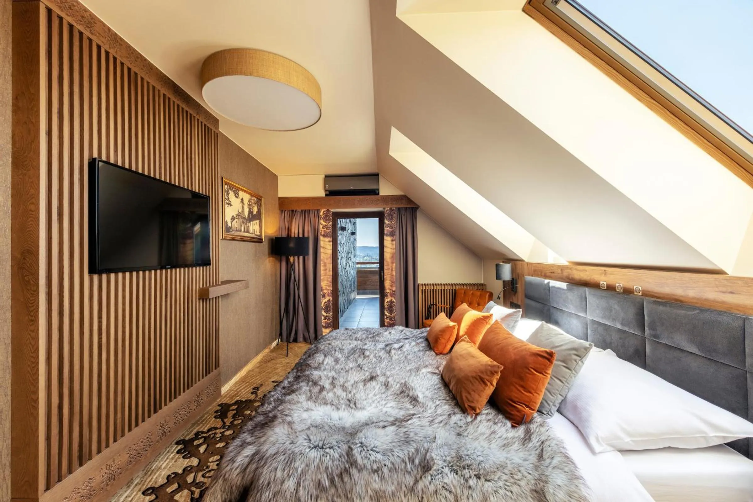 Bed in Złoty Groń Resort & Spa