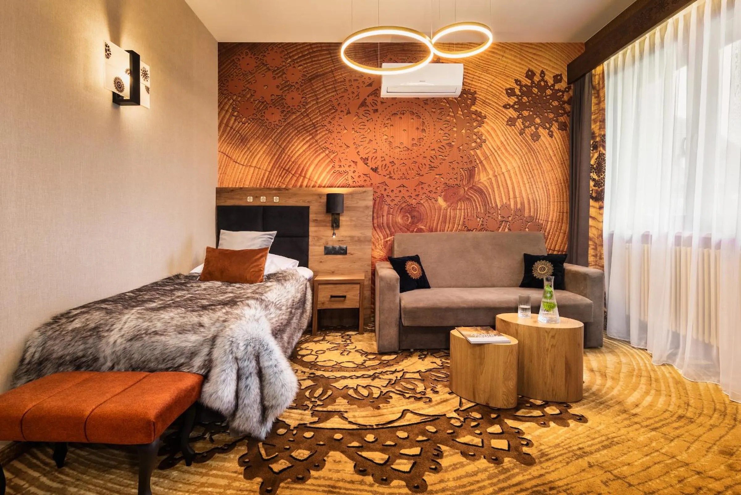 Bed in Złoty Groń Resort & Spa