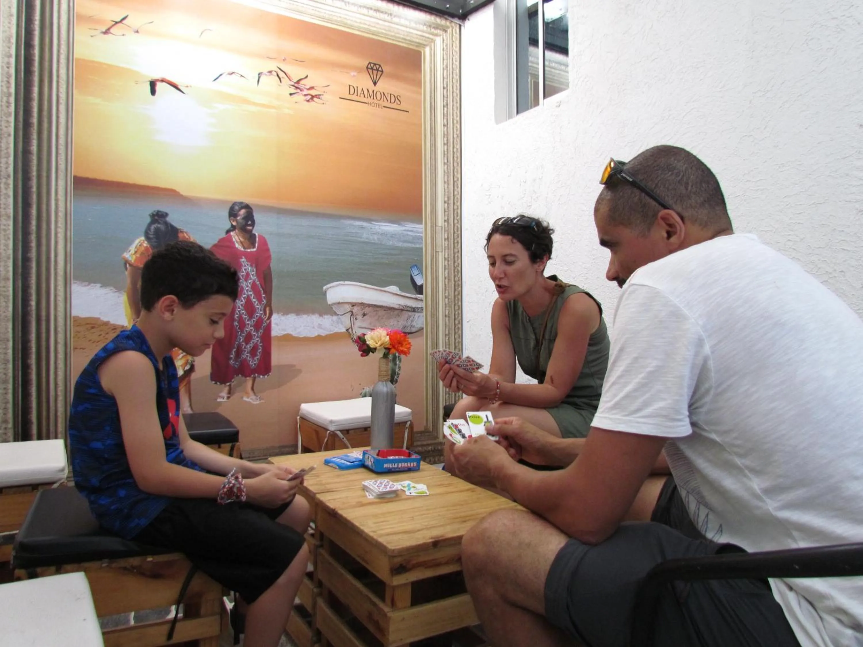 People in Hotel Diamonds