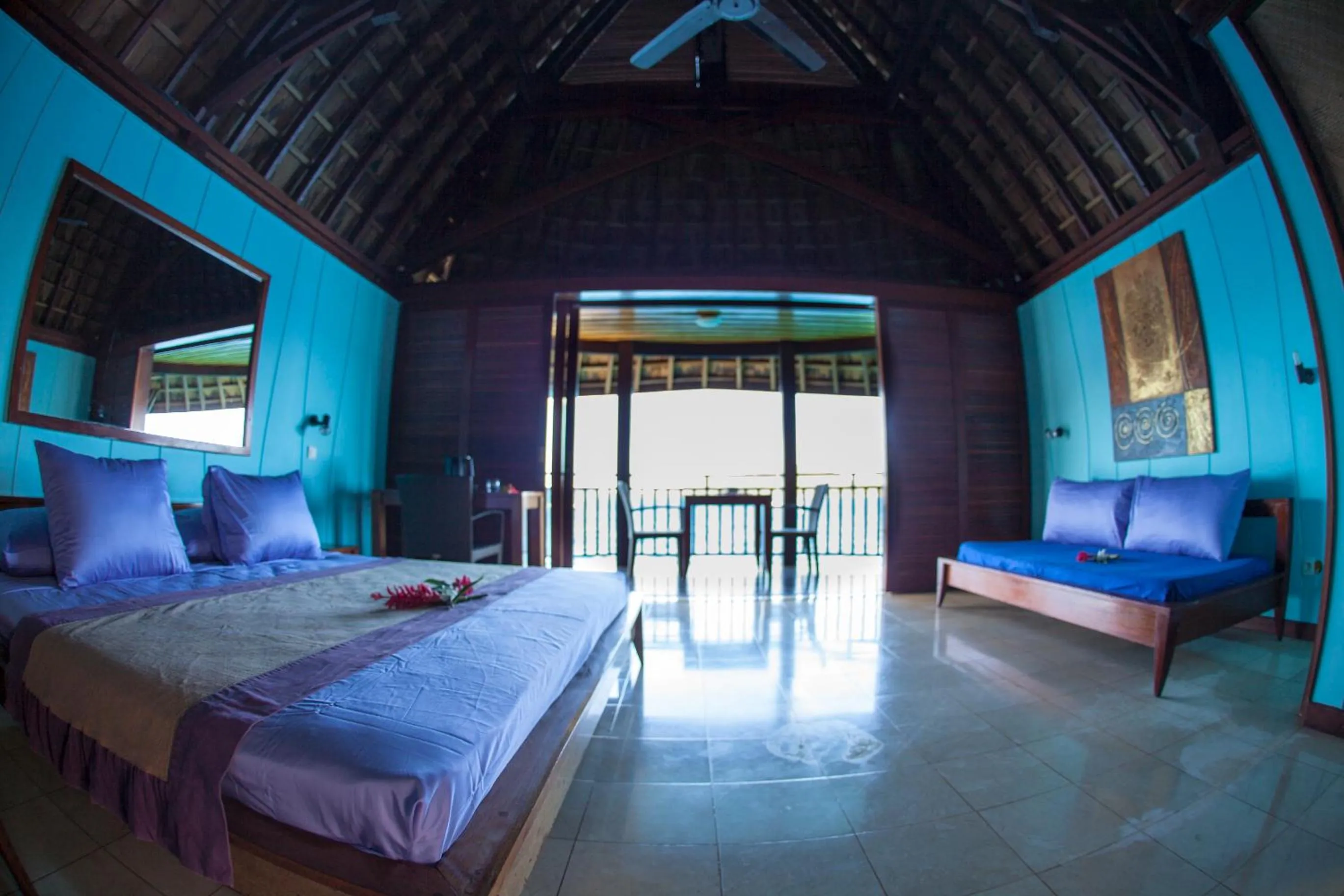 Day, Bed in Oa Oa Lodge