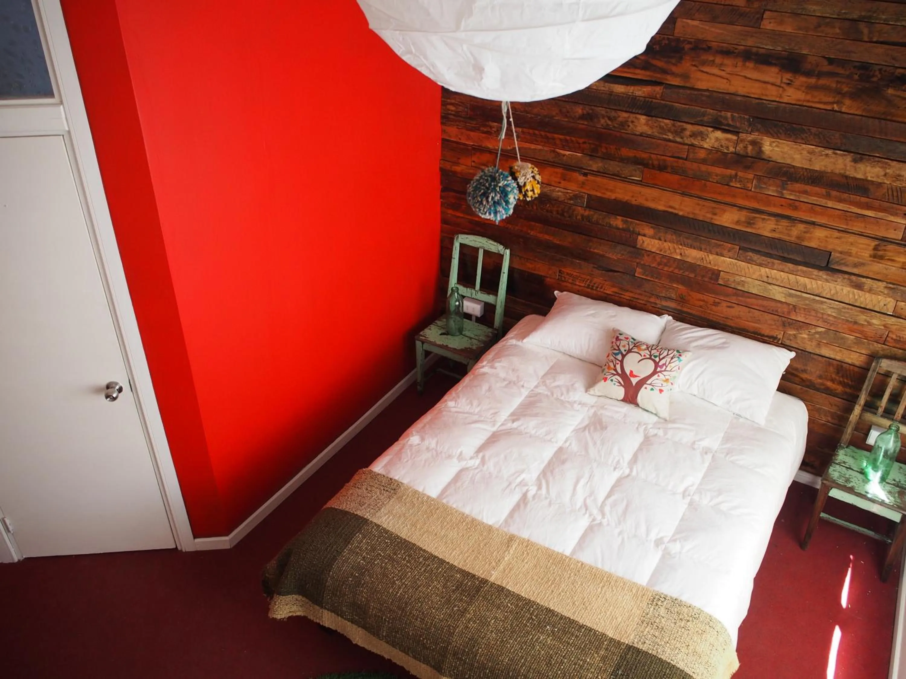 Bed in Treehouse Patagonia