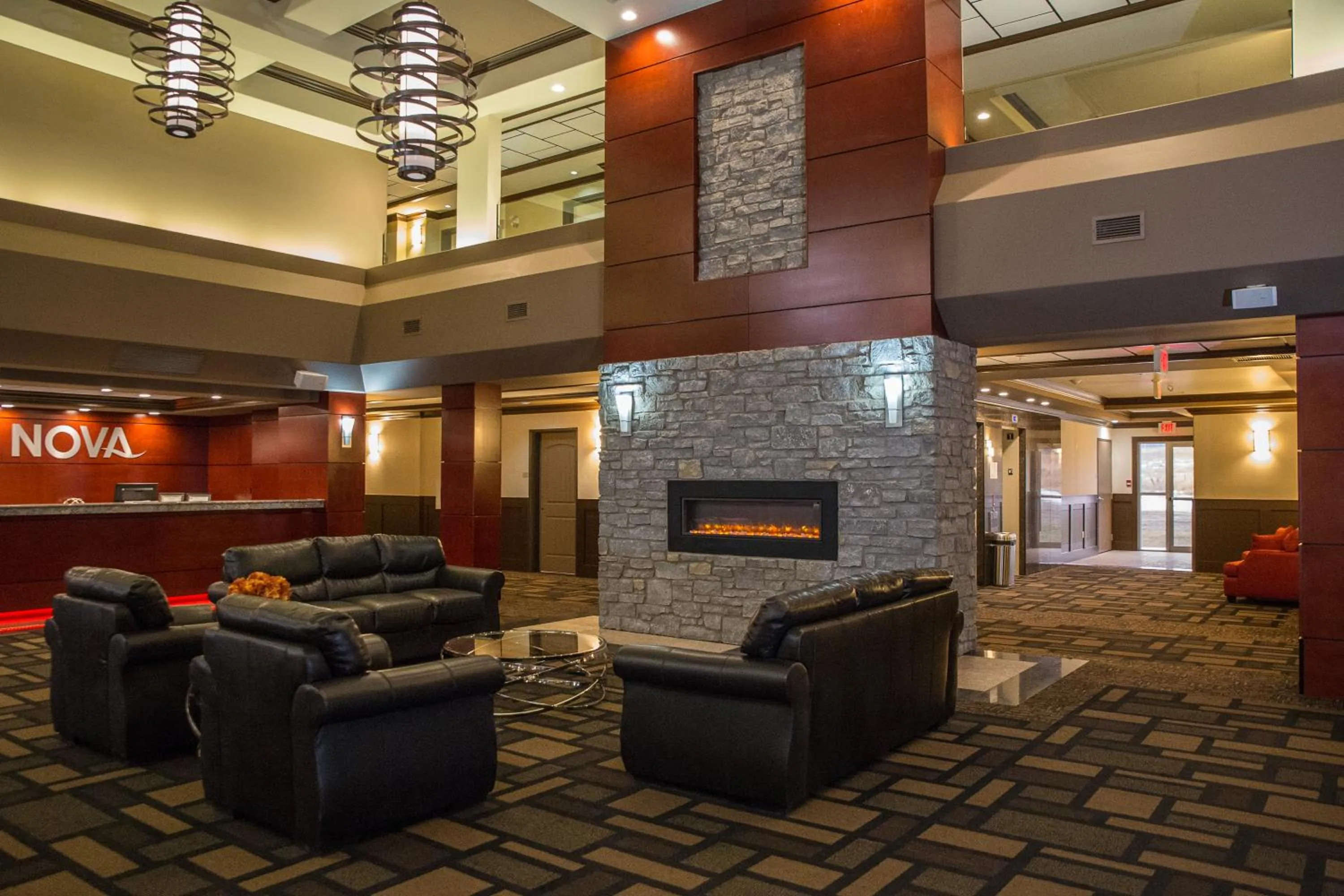 Lobby or reception in Chateau Nova Peace River