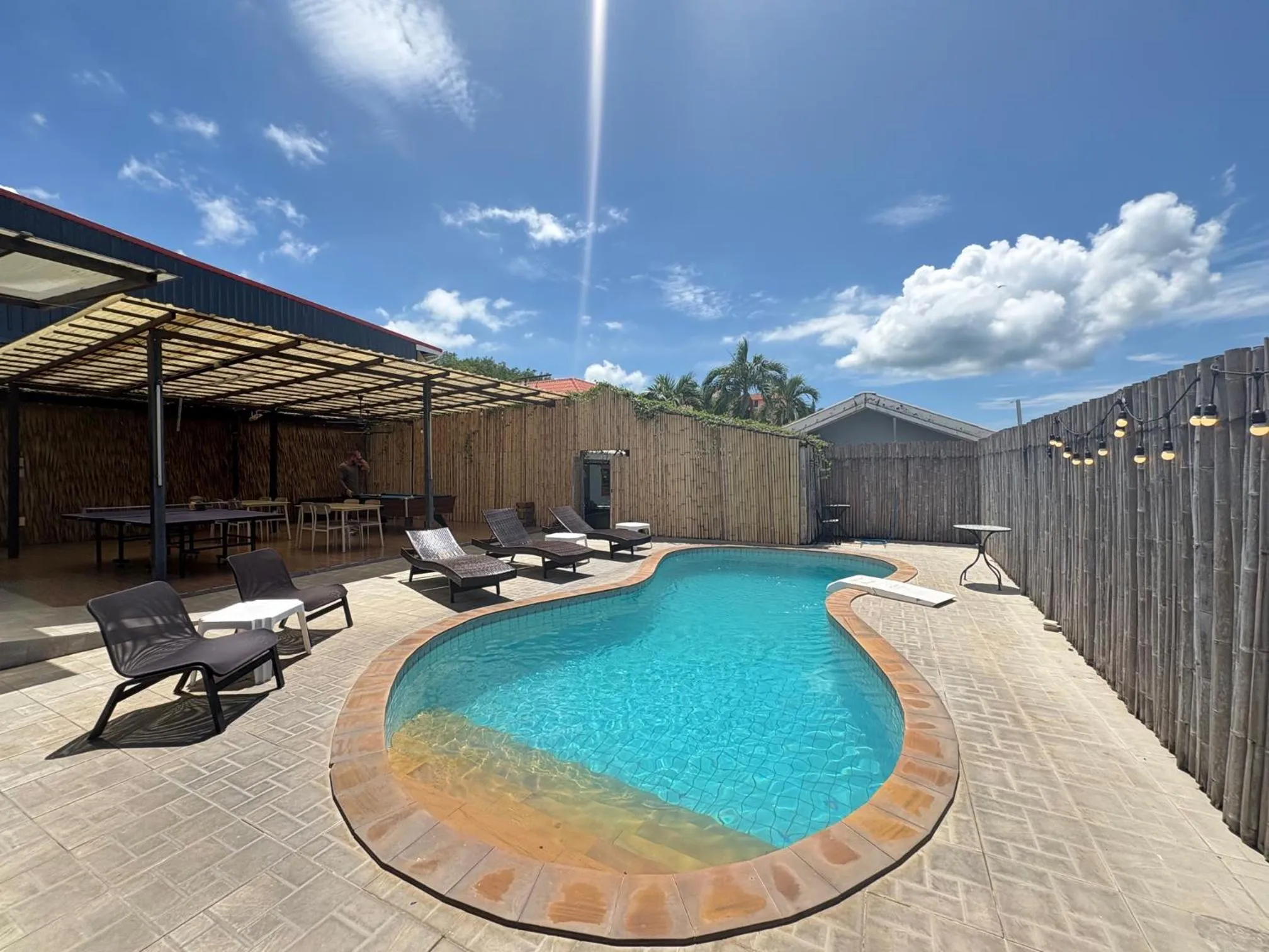 Swimming pool in 1715 House - White Rhino