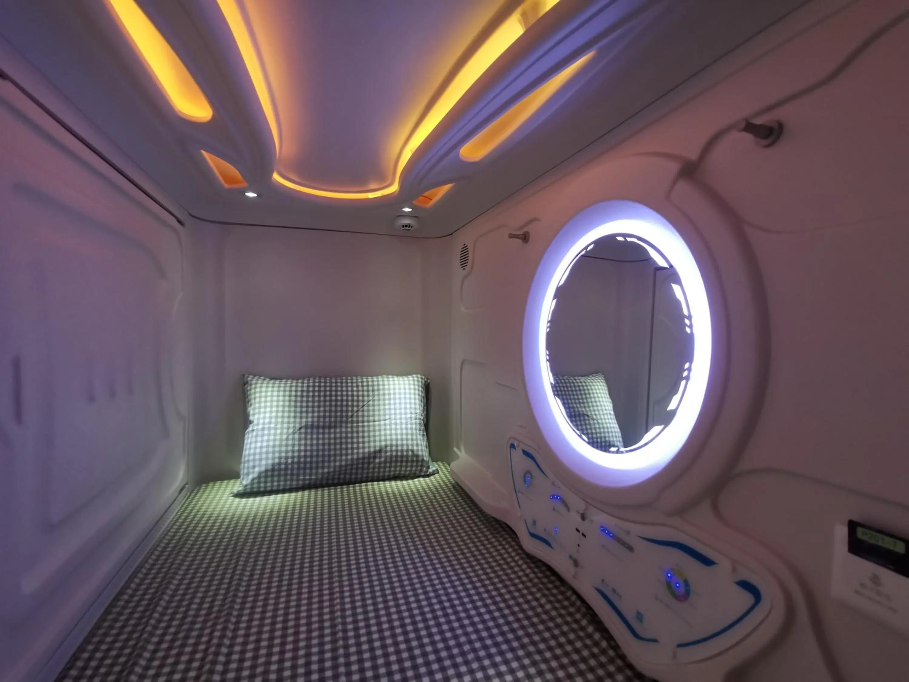 Bed in 橙舍太空艙 TW Capsule Hostel