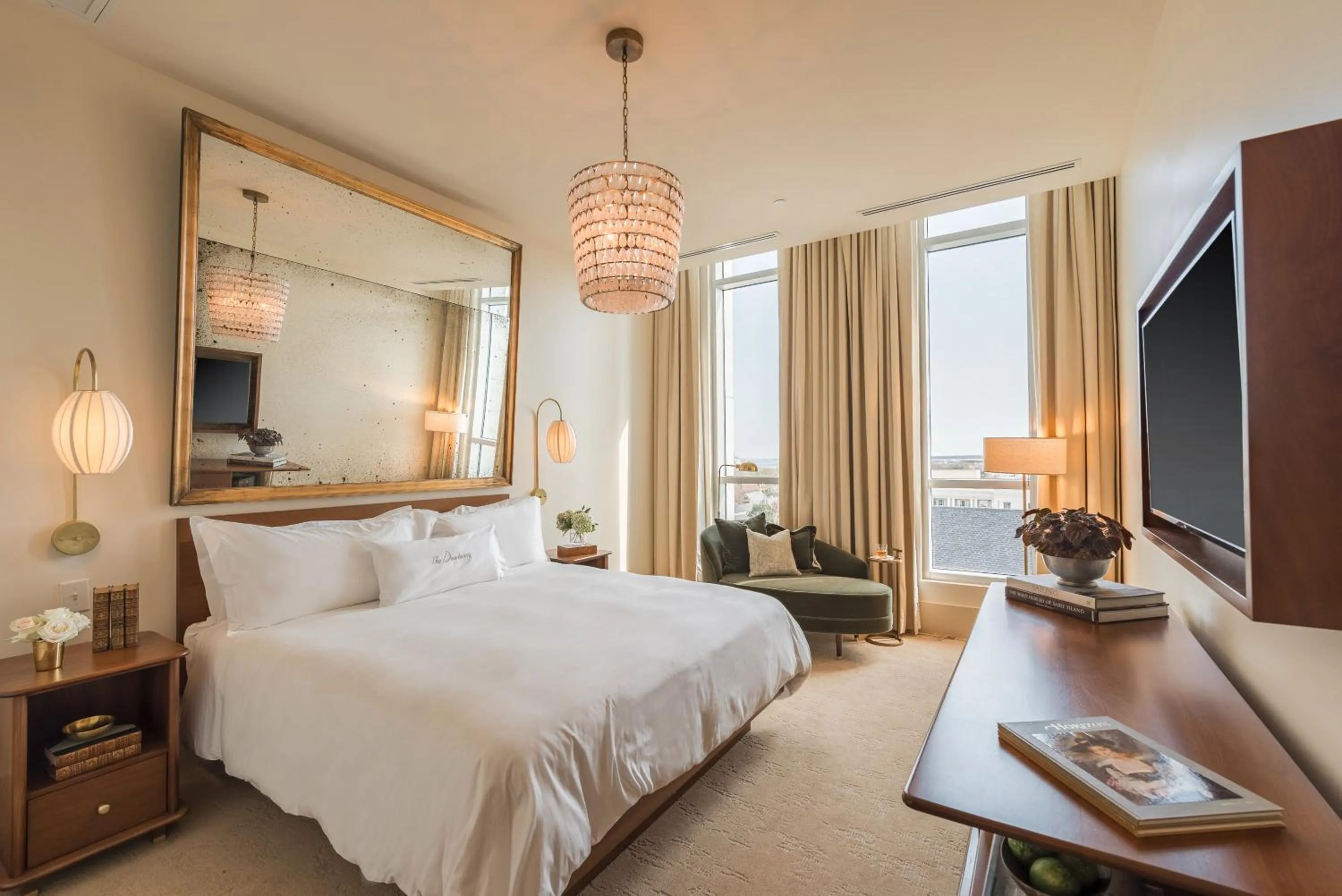 Photo of the whole room, Bed in The Dewberry Charleston