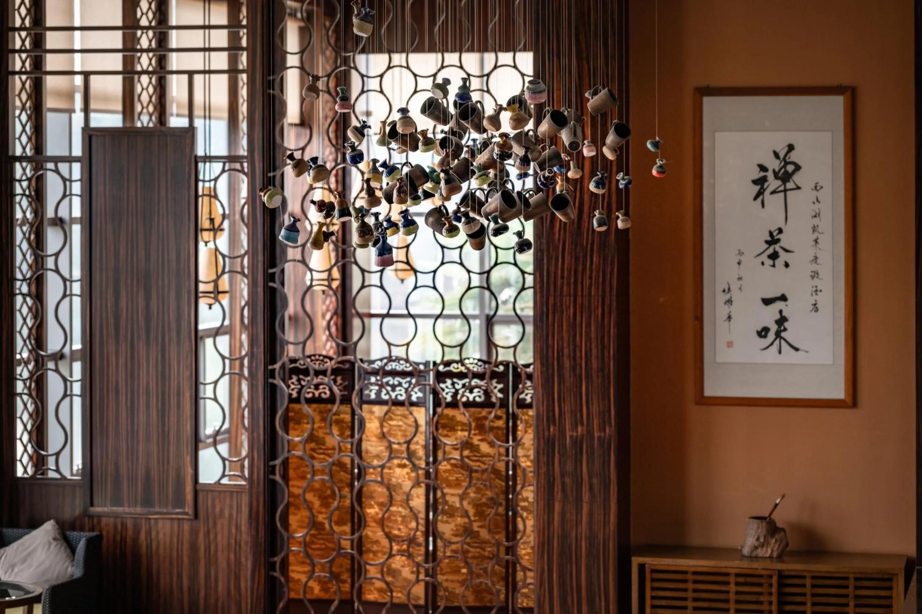 Decorative detail in LakeSide Resort Jingdezhen