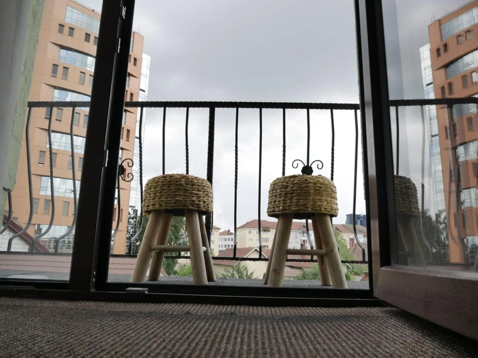 Balcony/Terrace in Sibiu City Center Apartments