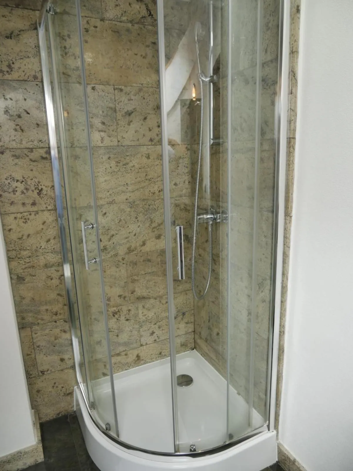 Shower in Sibiu City Center Apartments