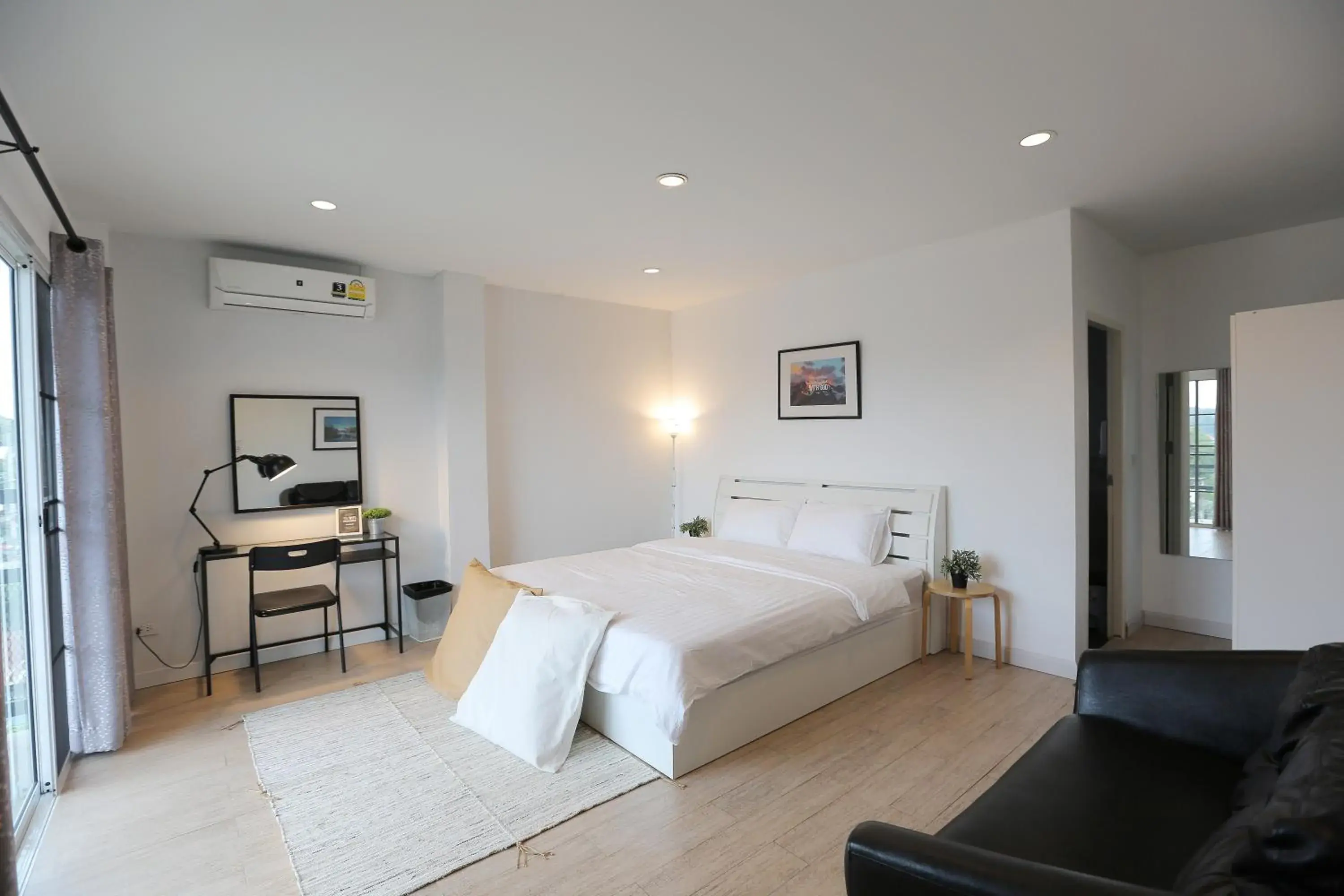 Deluxe Double Room with Balcony in Sleeping Well Chiangkhong Deluxe Double Room with Balcony in Sleeping Well Chiangkhong