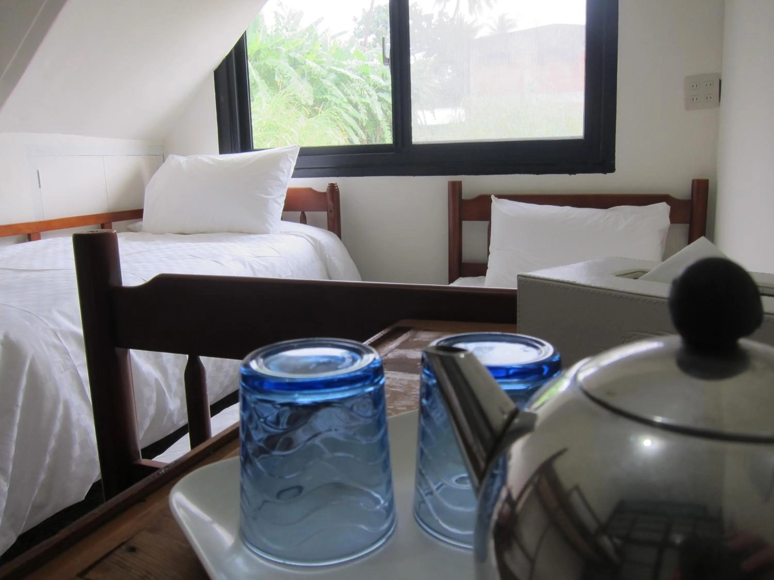 Bed in Runners' House Taitung