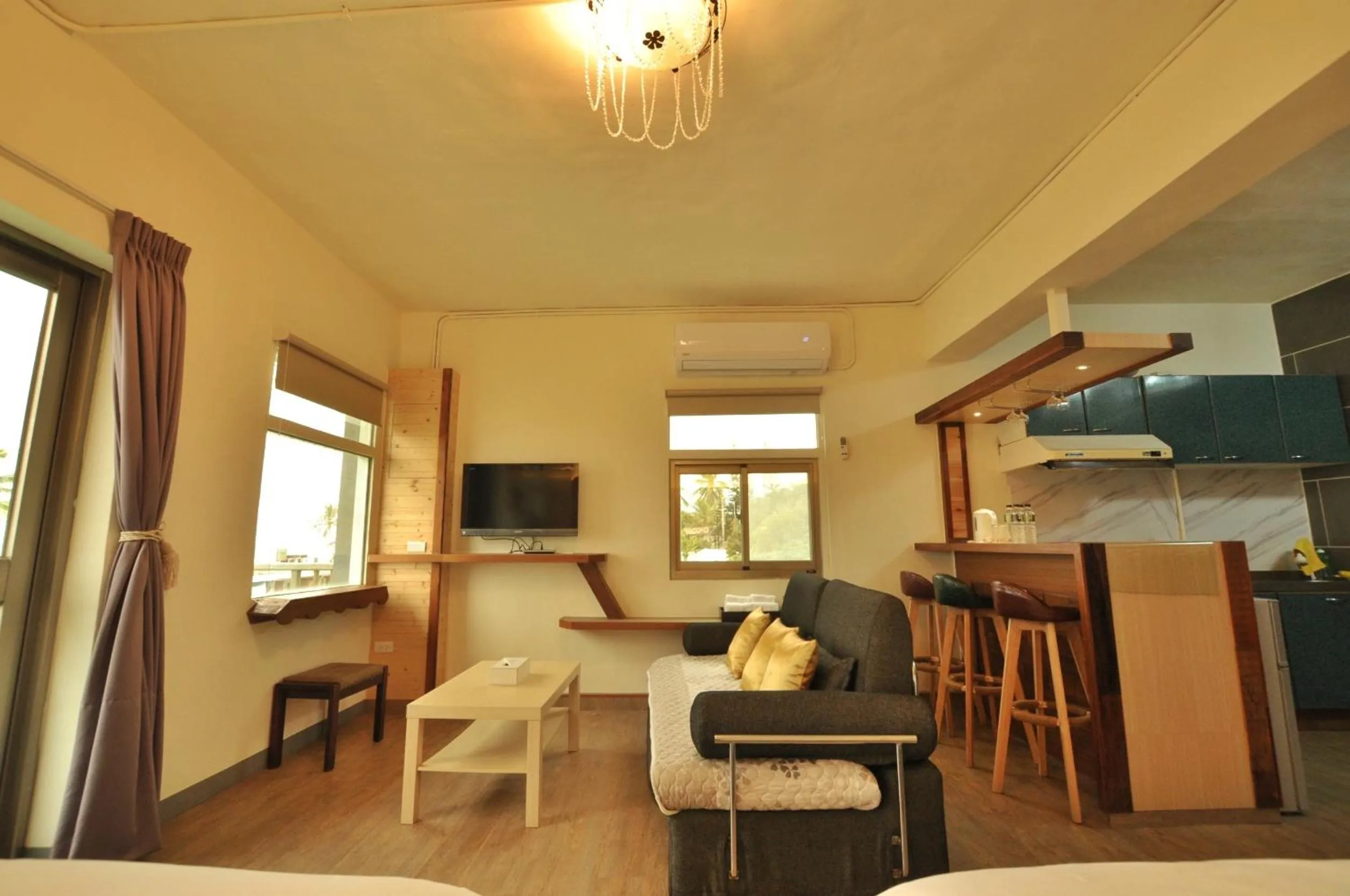 Living room in Runners' House Taitung