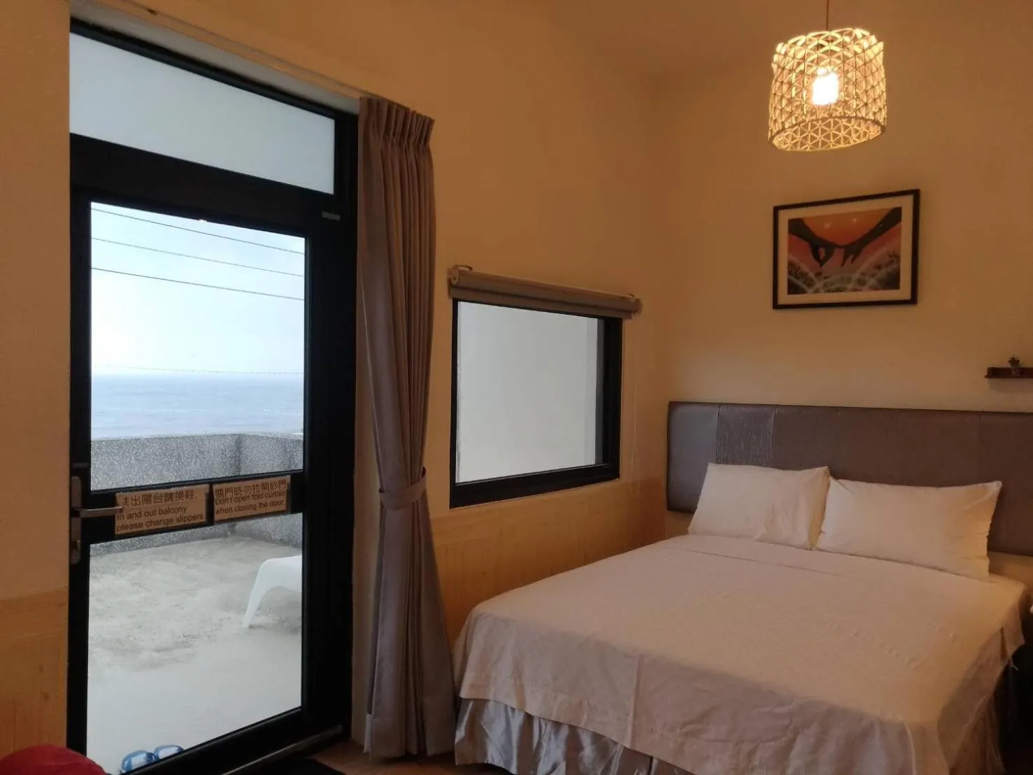 Balcony/Terrace, Bed in Runners' House Taitung