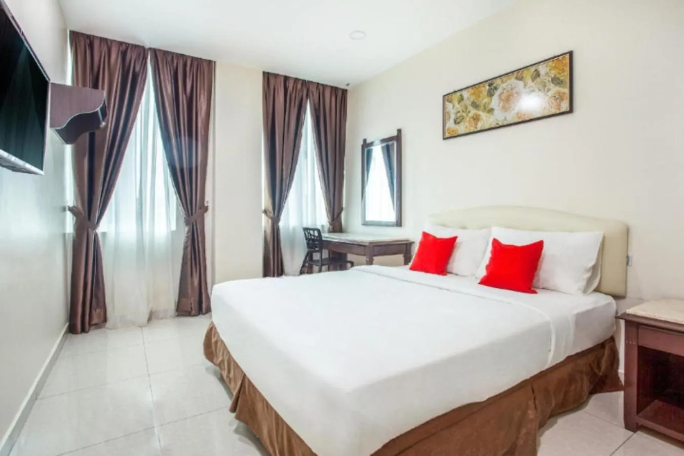 Bed in Sam Hotel Sitiawan