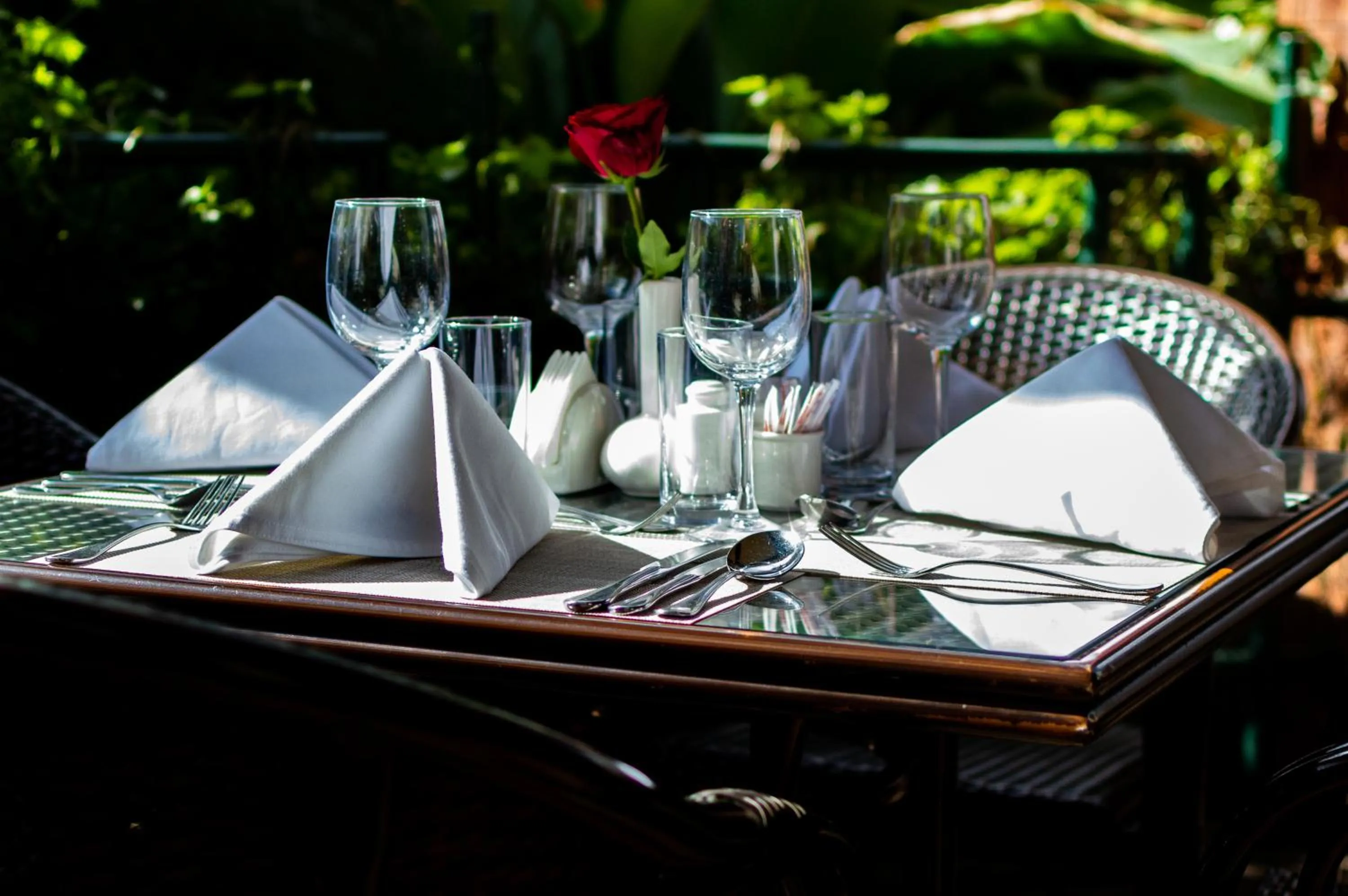 Dining area in Midland Hotel Nakuru