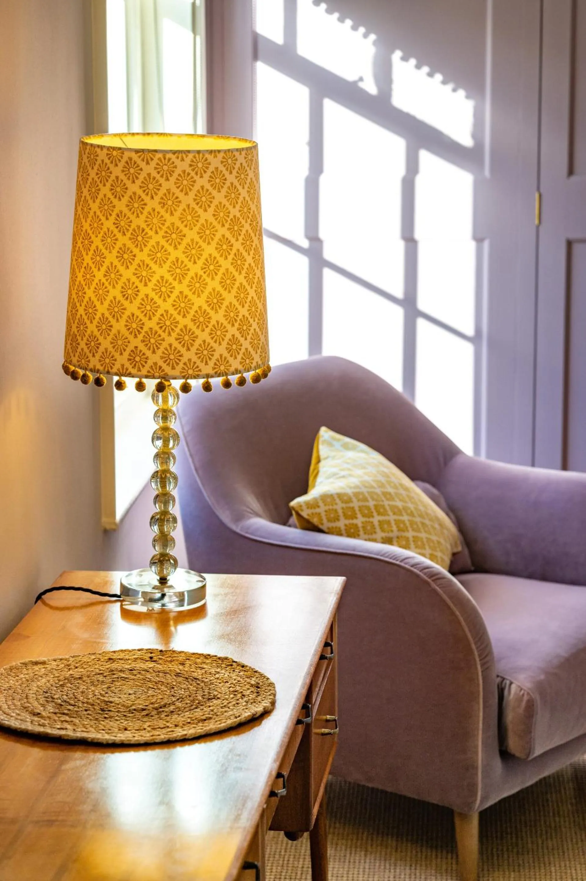 Decorative detail in The Assembly House in central Norwich