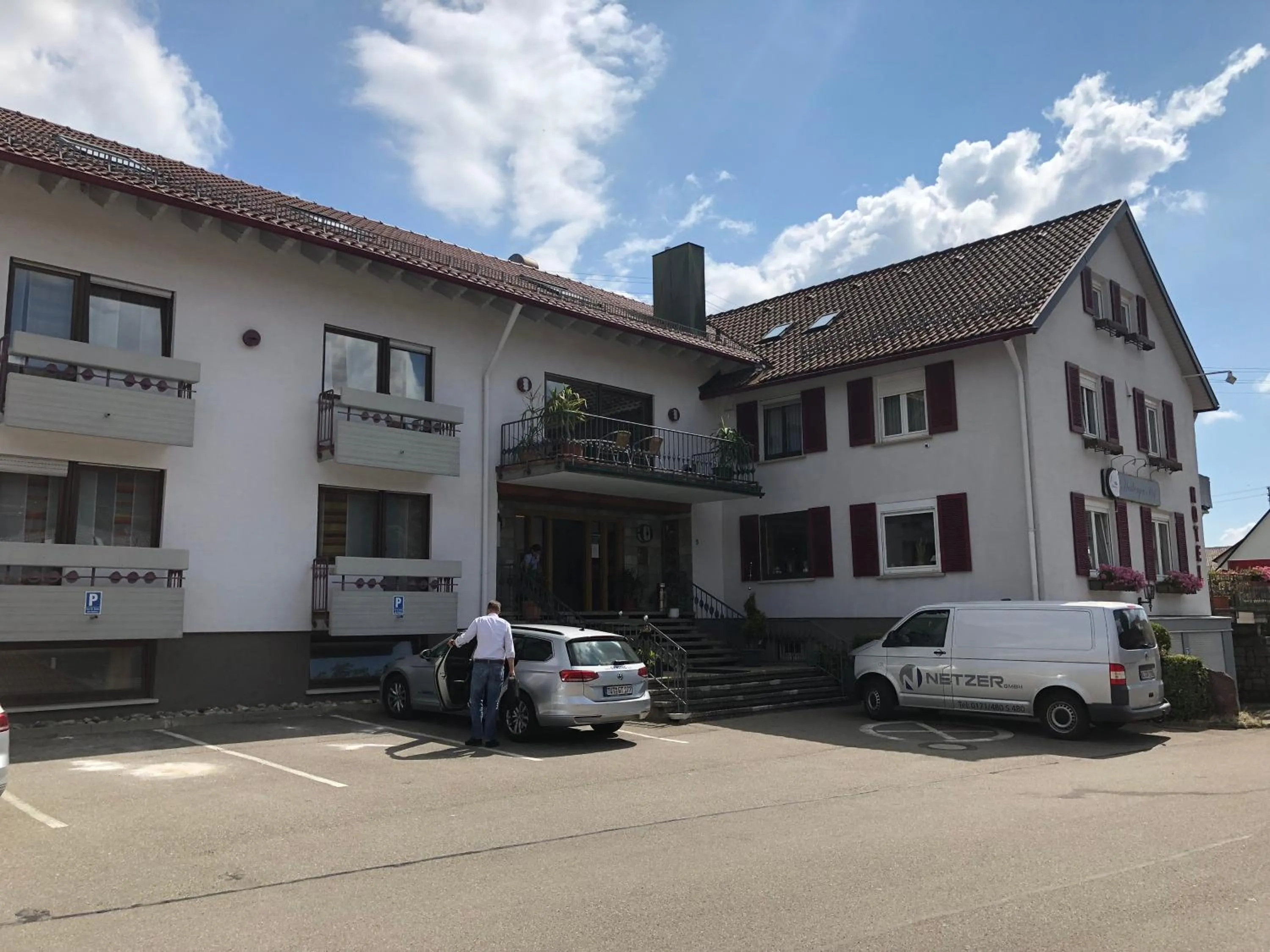Facade/entrance in Hotel Heuberger Hof, Wehingen