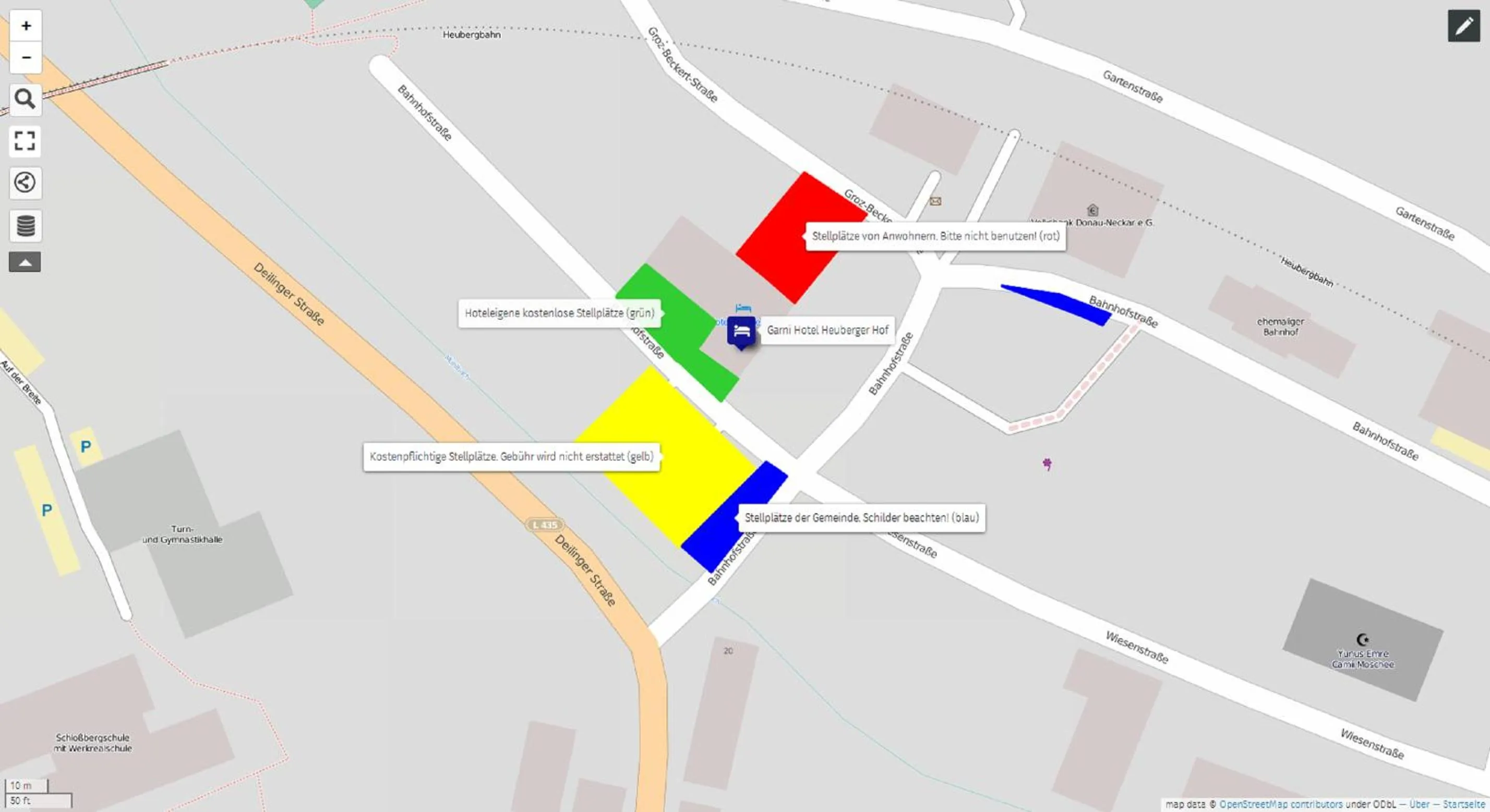 Bird's eye view in Hotel Heuberger Hof, Wehingen
