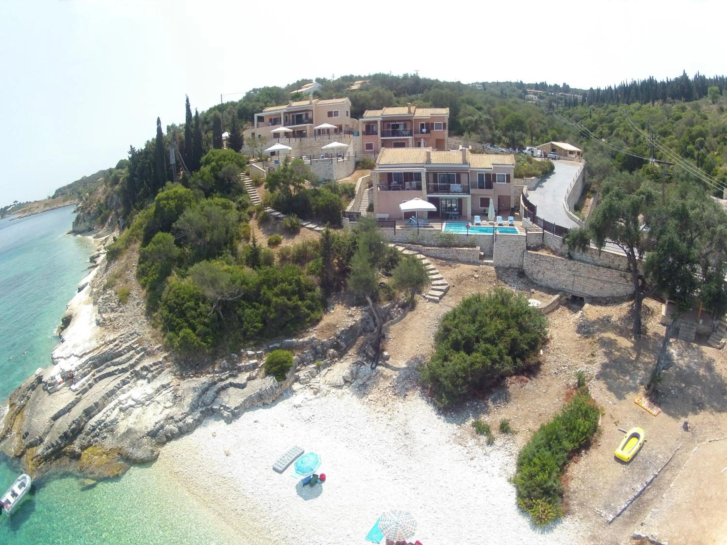 Bird's eye view in Anassa Mare Villas & Residences