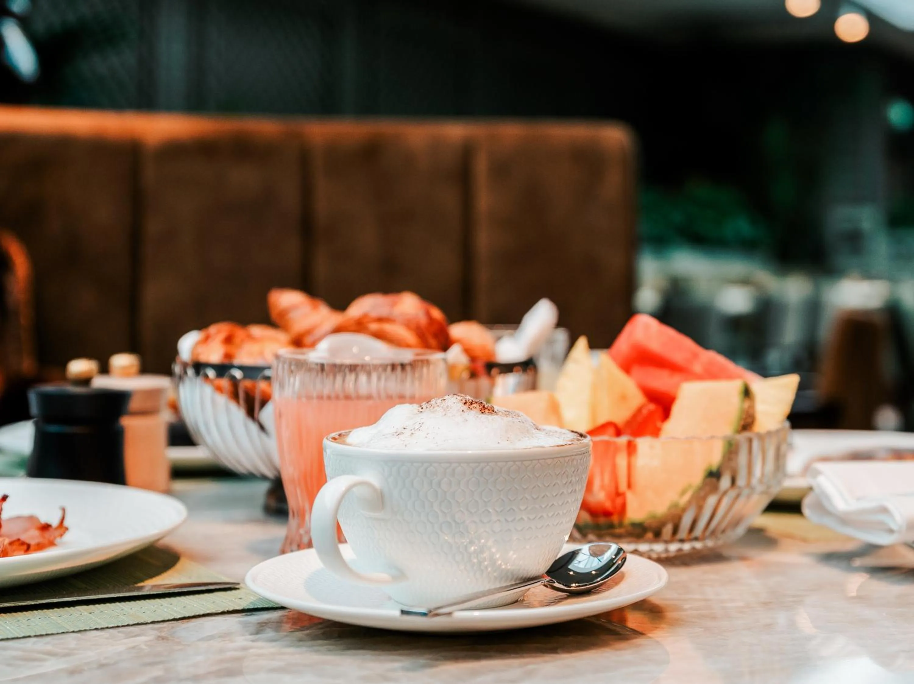 Breakfast in Crossbasket Castle, Hotel & Restaurant