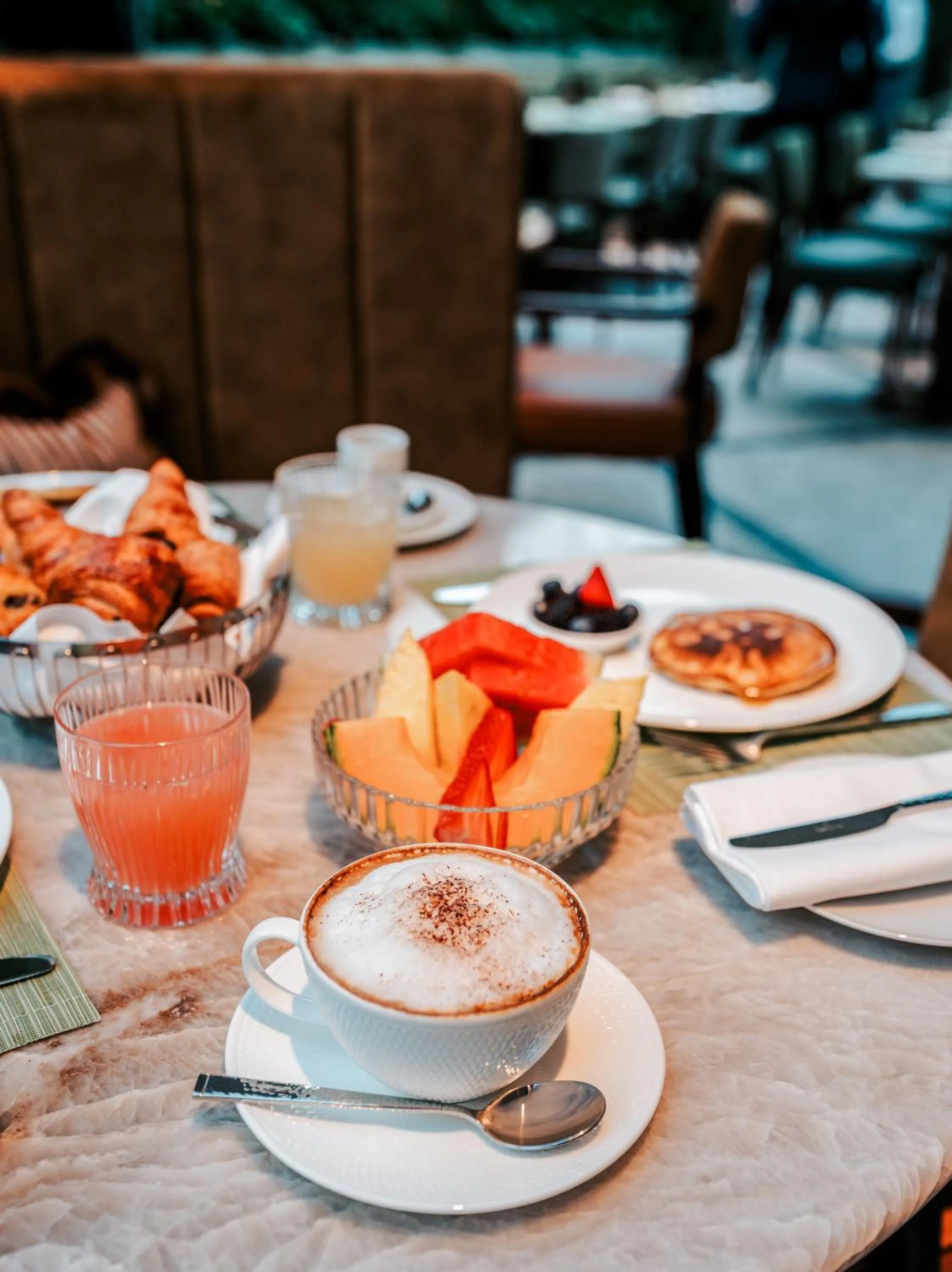 Breakfast in Crossbasket Castle, Hotel & Restaurant