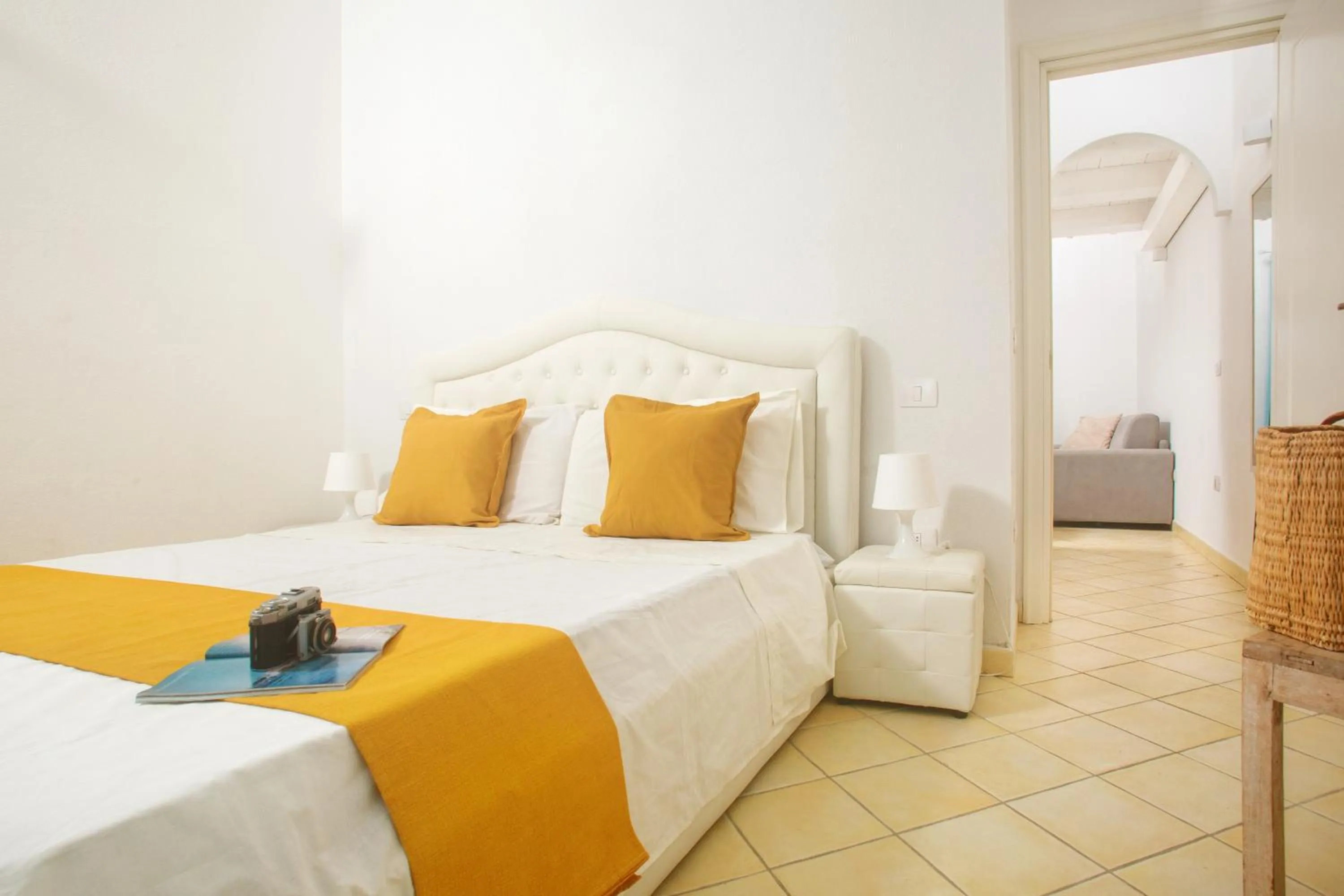 Bedroom, Bed in Appartamenti Residence Zodiaco