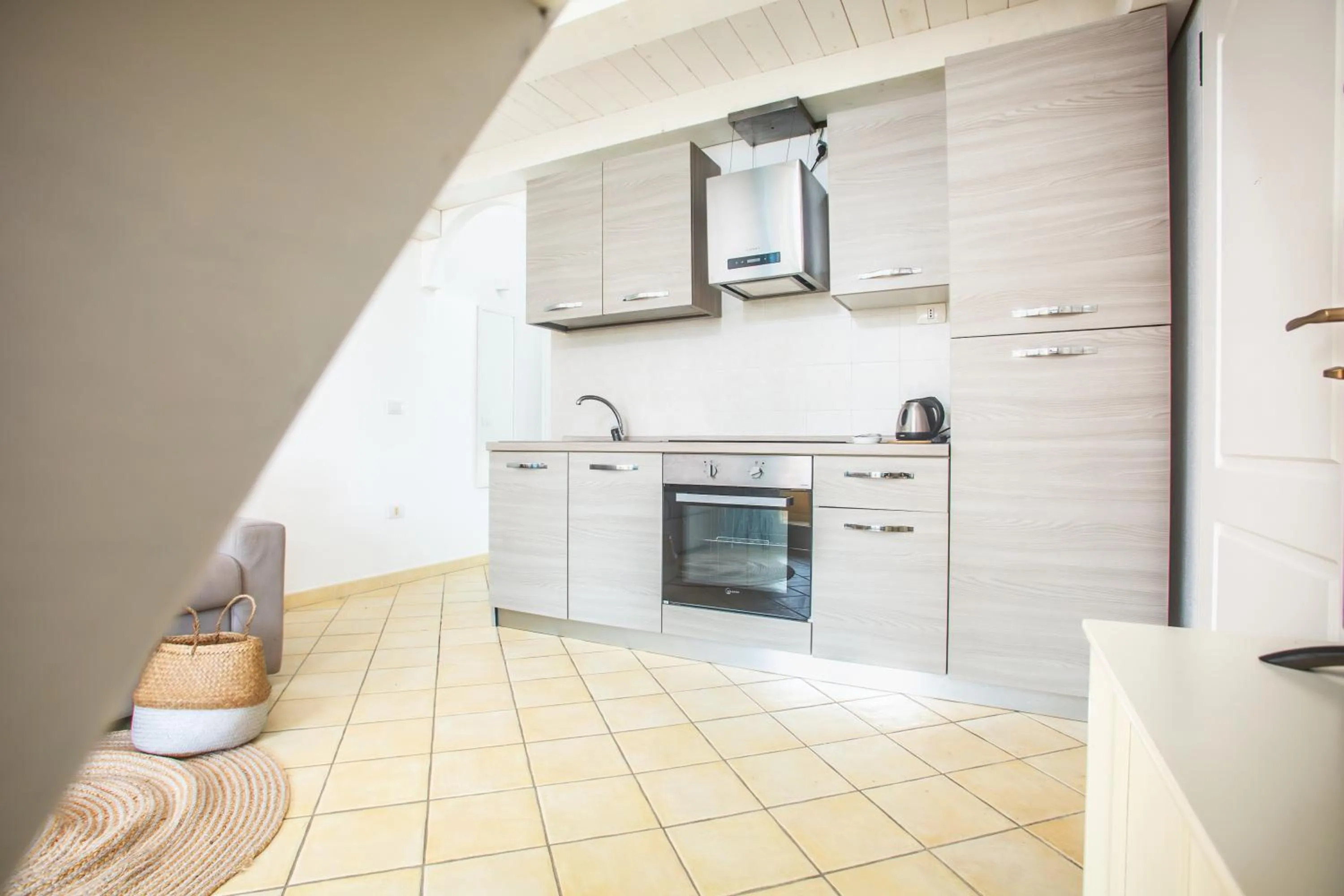 Kitchen or kitchenette in Appartamenti Residence Zodiaco