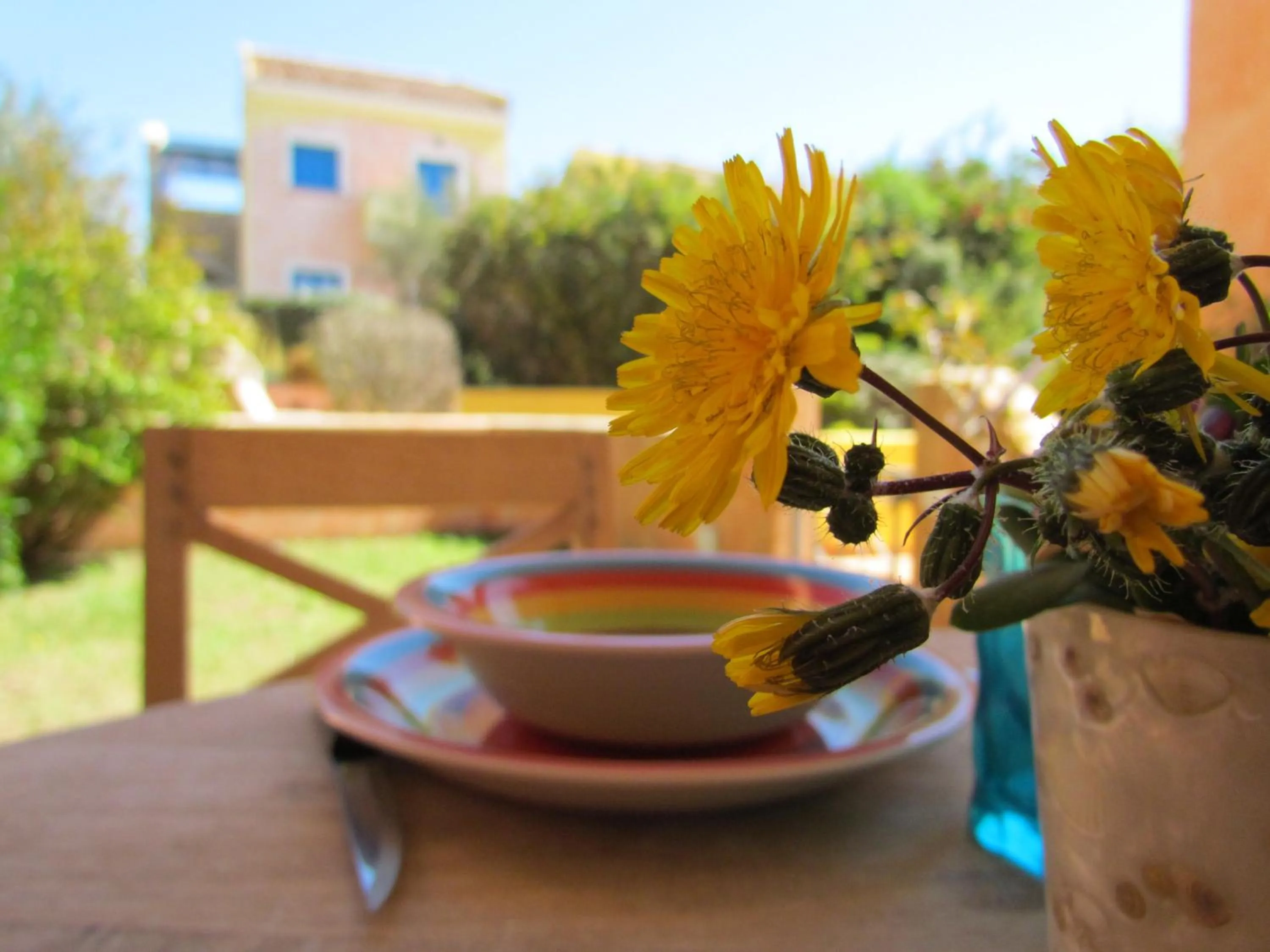 Patio in Appartamenti Residence Zodiaco