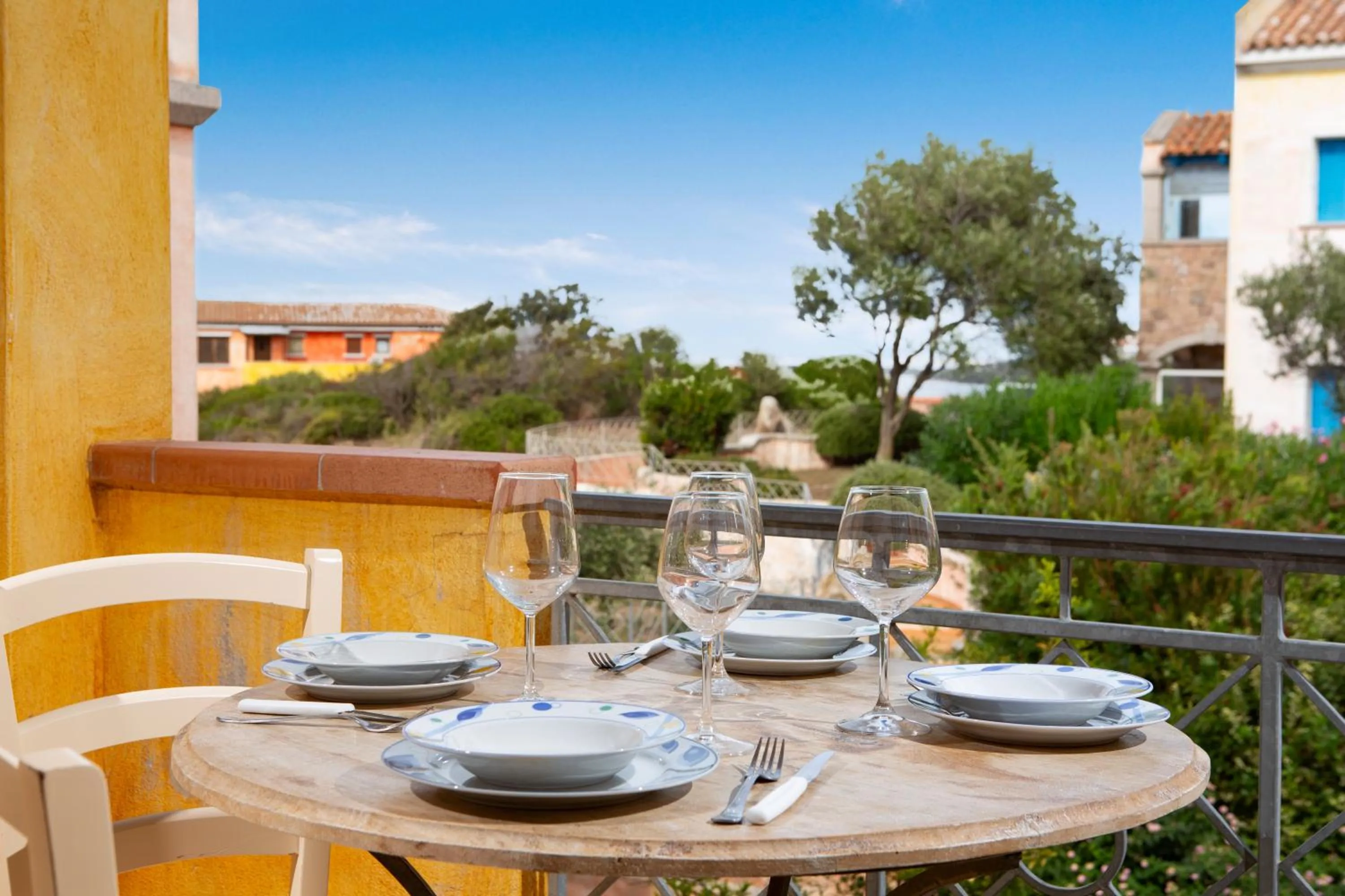 Balcony/Terrace in Appartamenti Residence Zodiaco
