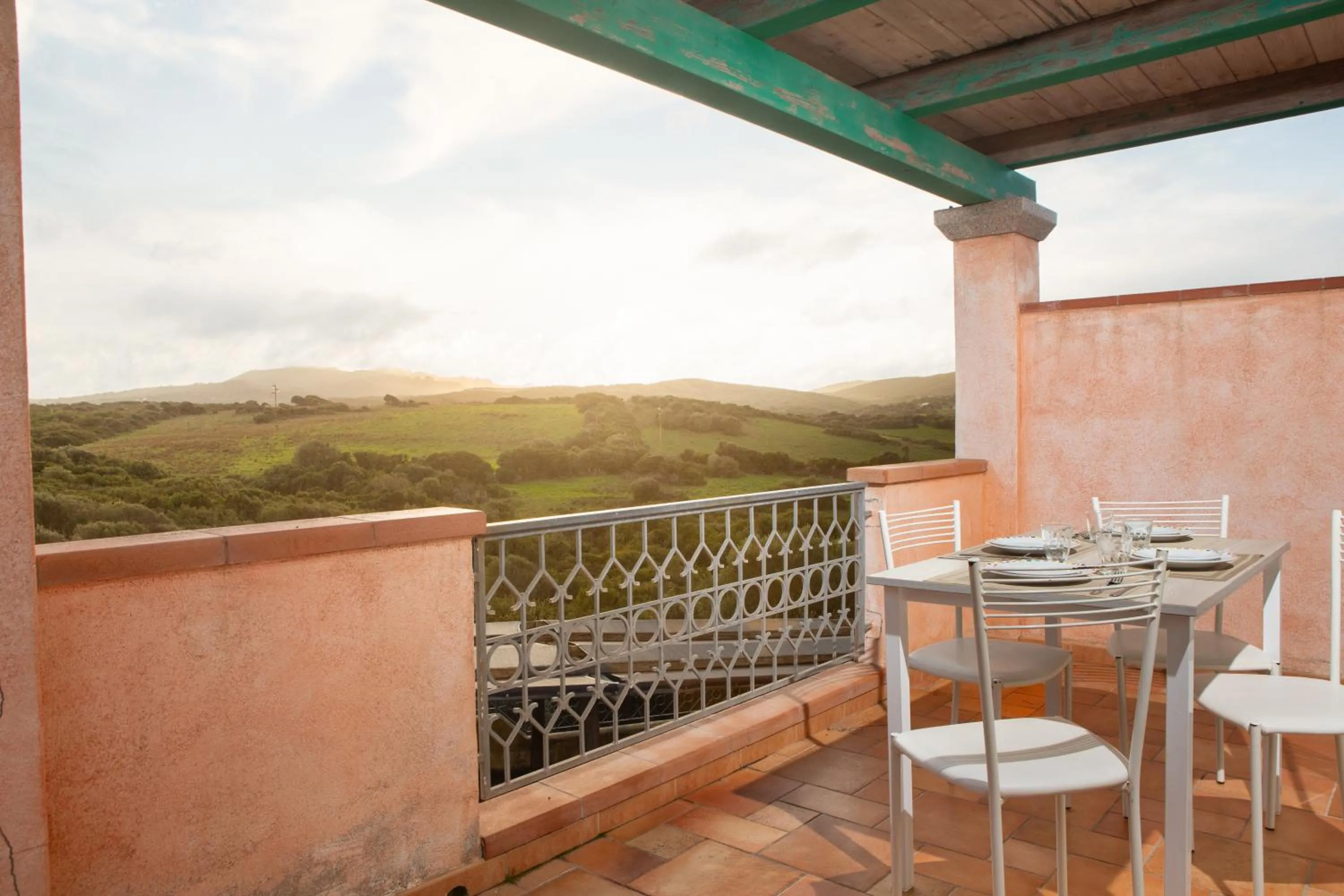 Balcony/Terrace in Appartamenti Residence Zodiaco
