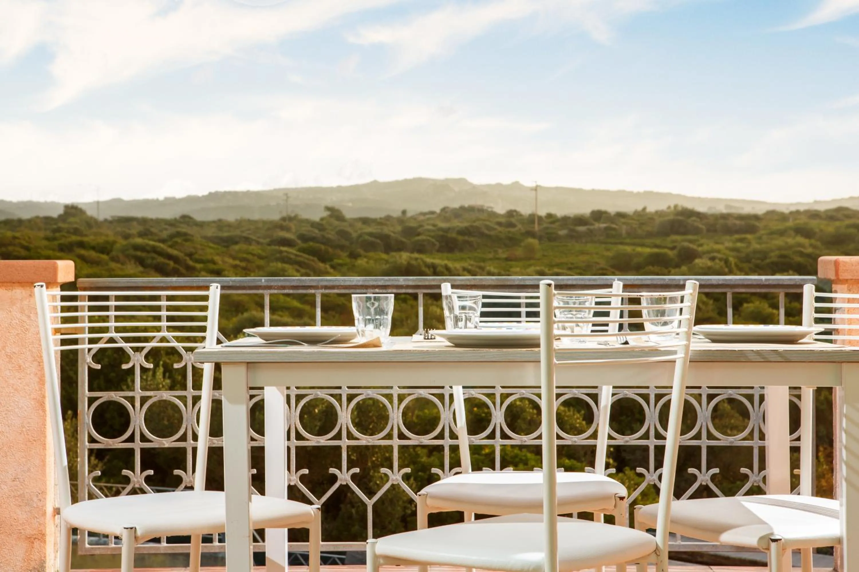 Balcony/Terrace in Appartamenti Residence Zodiaco