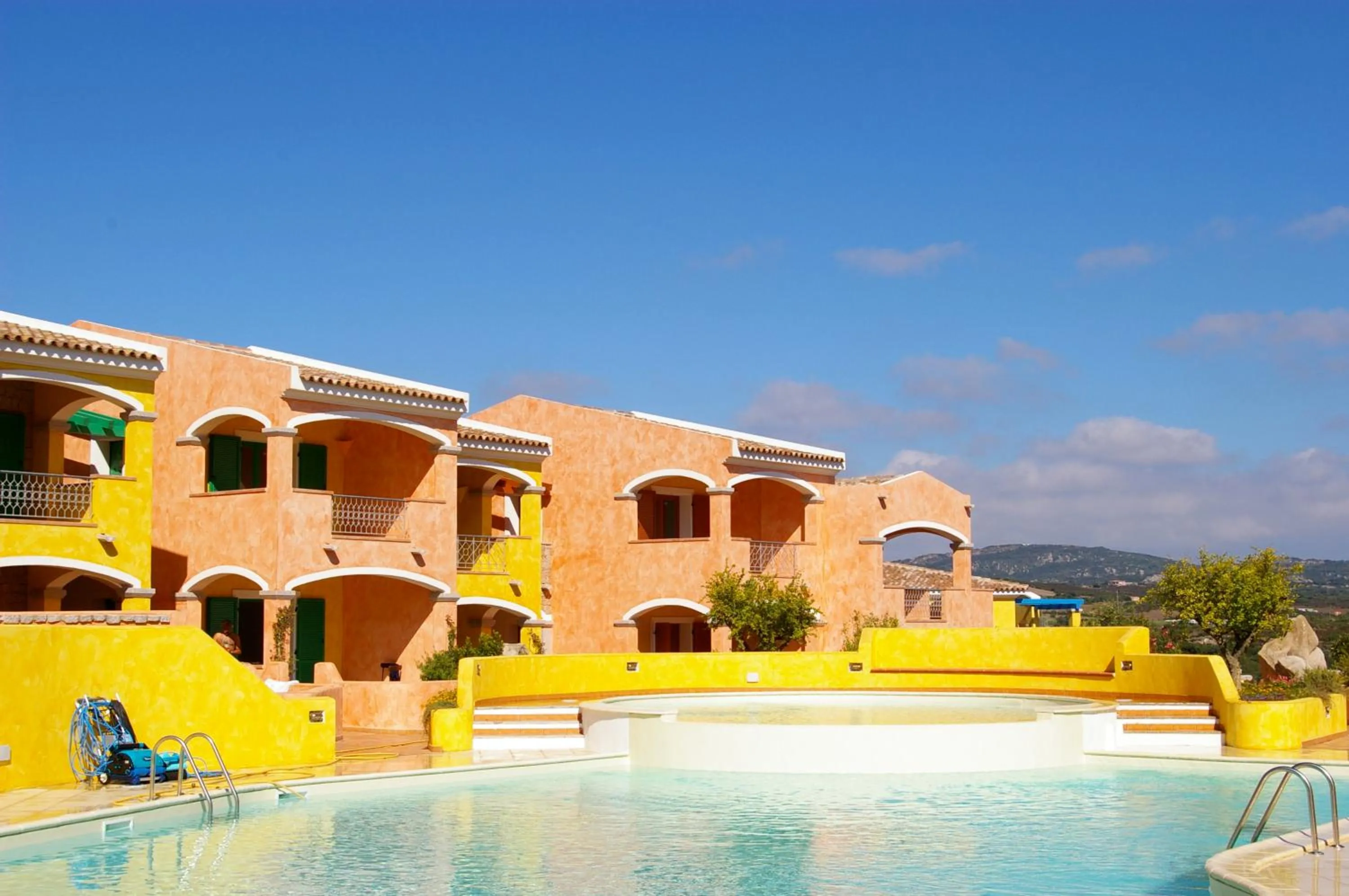 Swimming pool in Appartamenti Residence Zodiaco