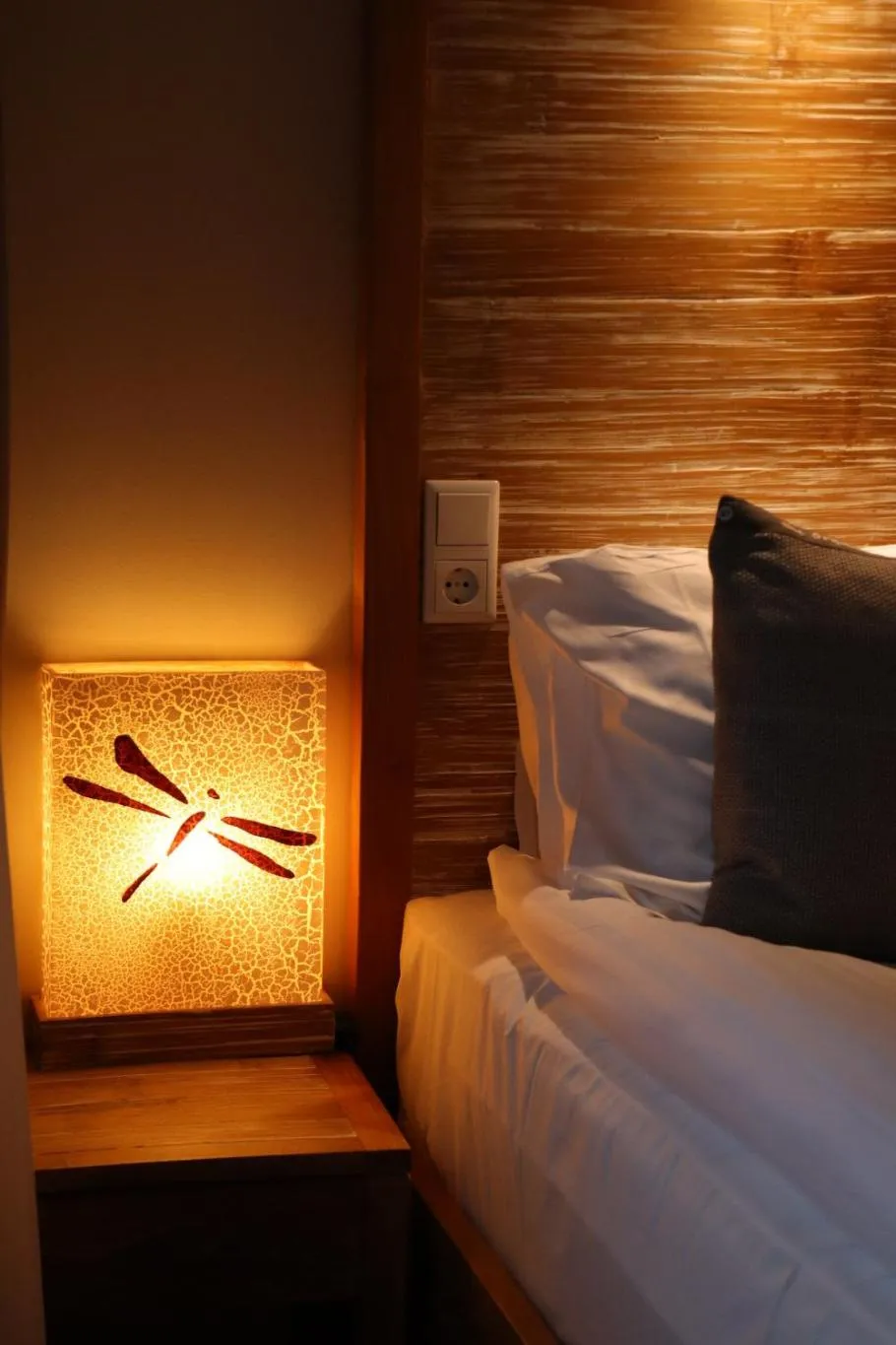 Photo of the whole room, Bed in Eyja Guldsmeden Hotel