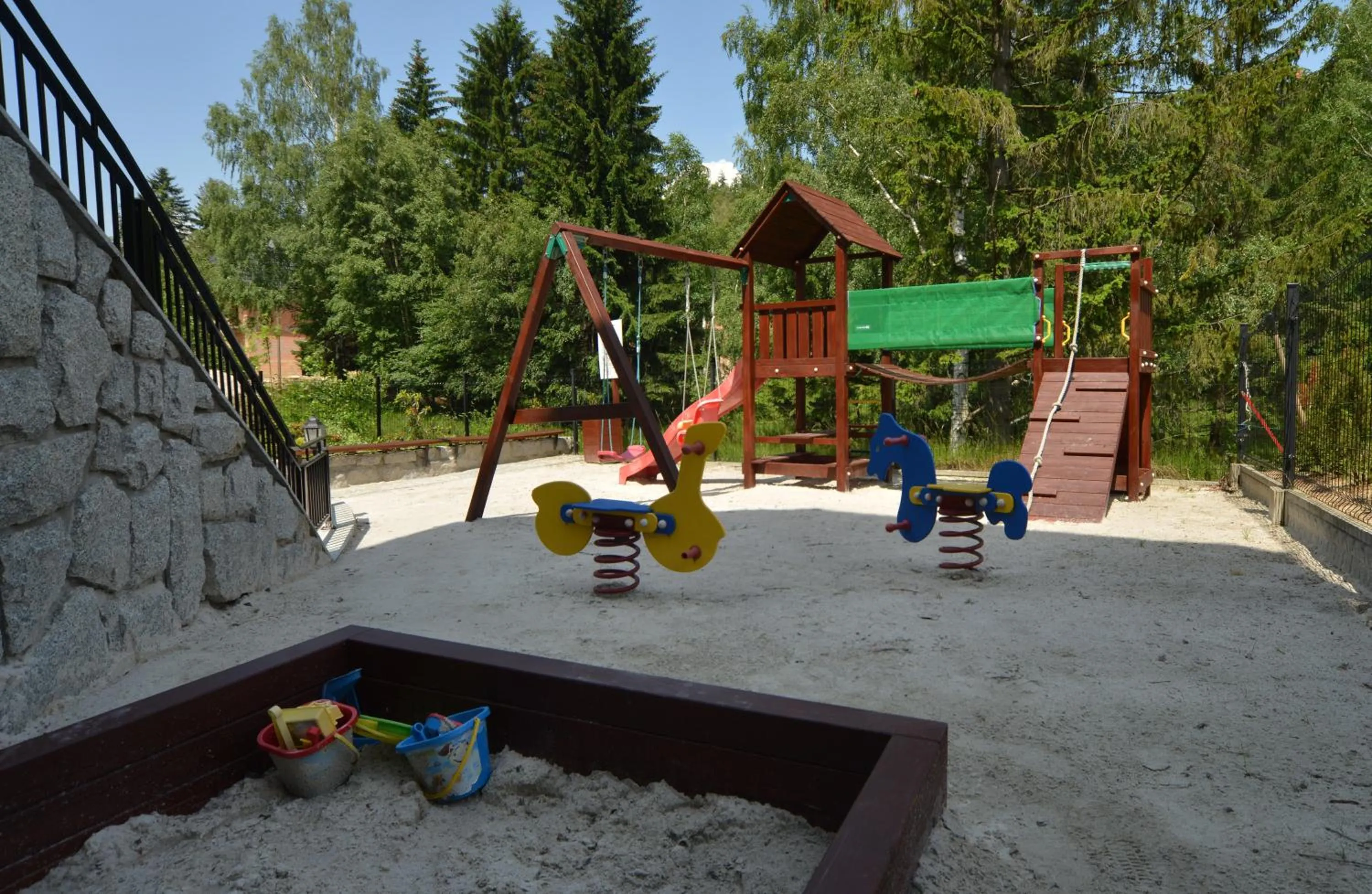 Children play ground in Dom Pod Koziołkami