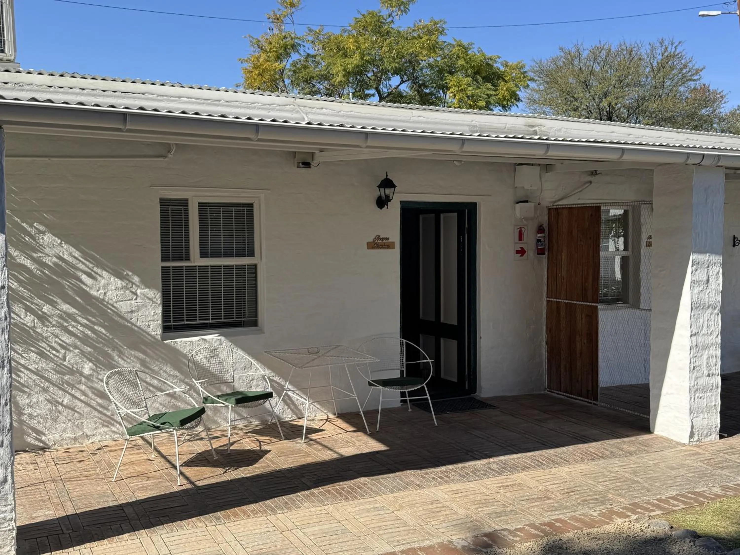 Patio in Rietjiesbos Self Catering