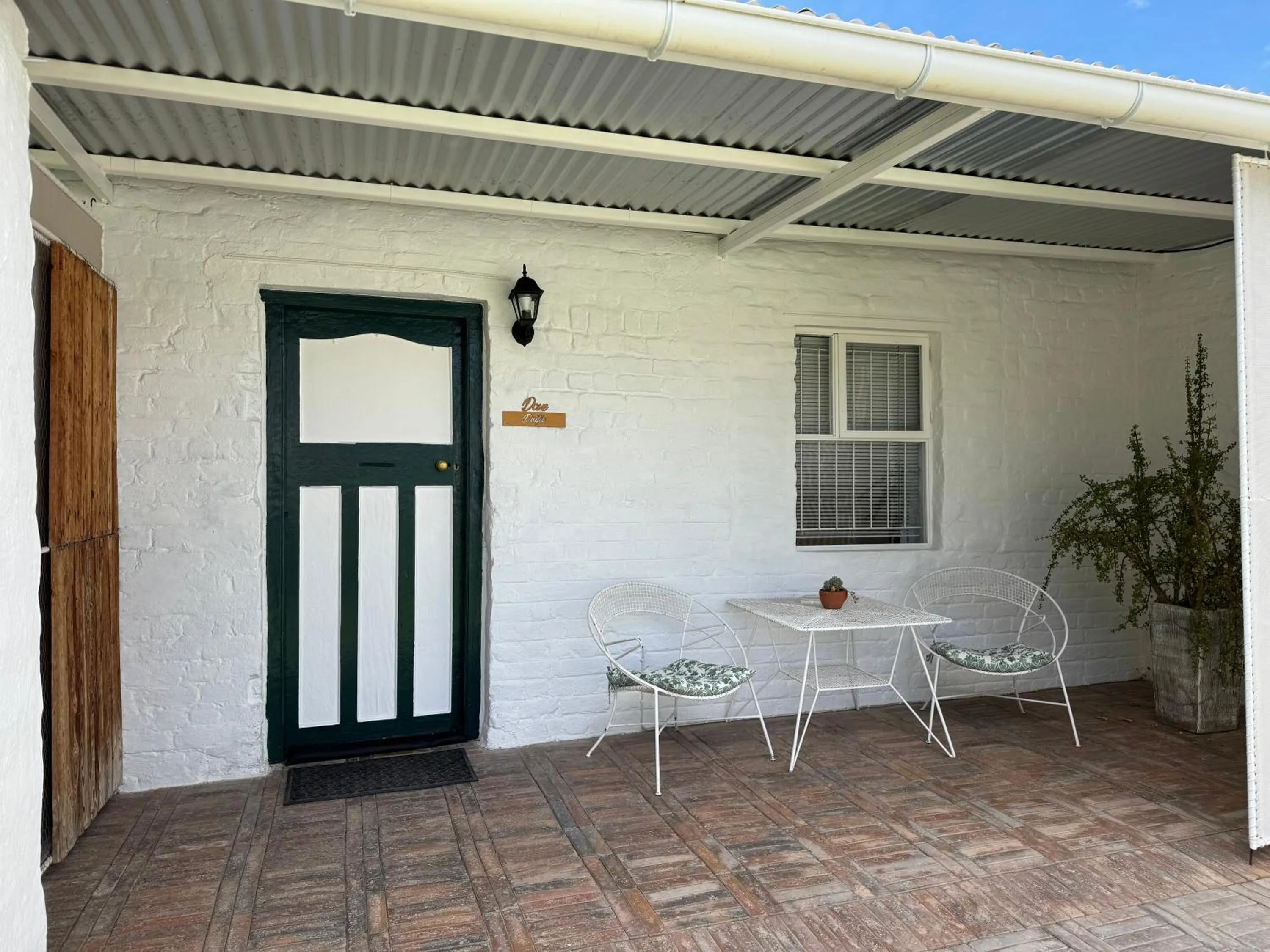 Patio in Rietjiesbos Self Catering