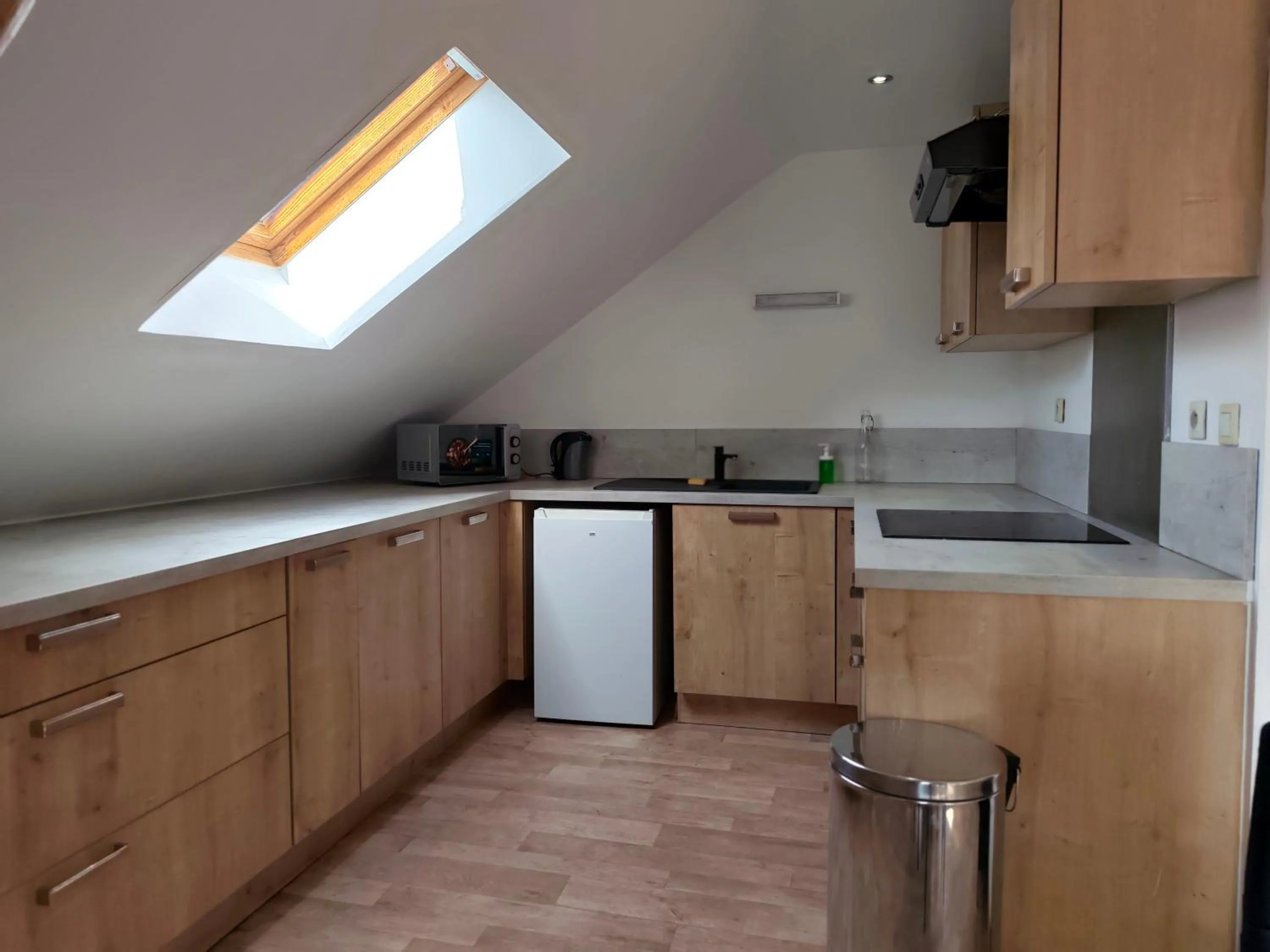 stove in Ice Rock Hotel