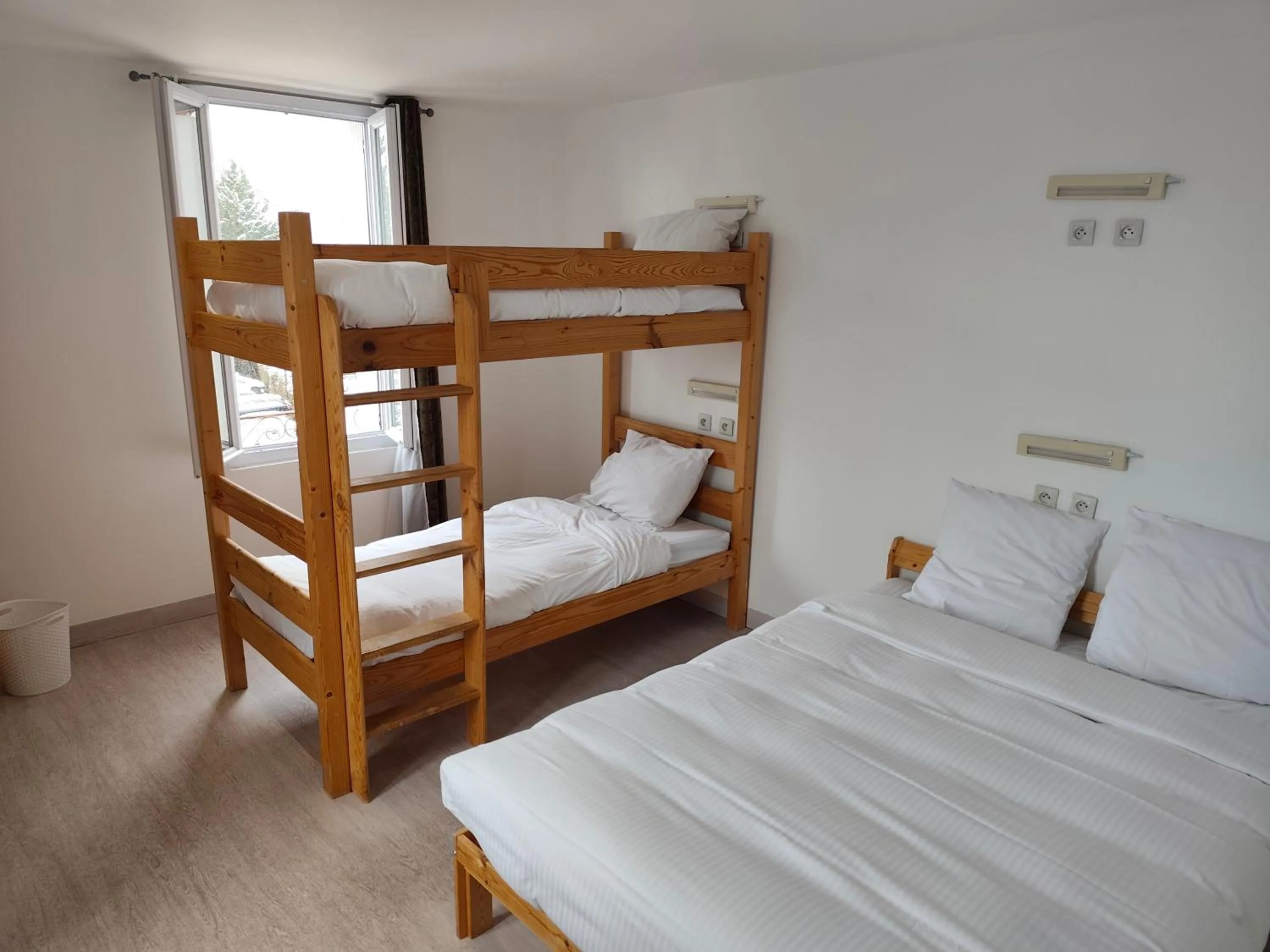 Bed in Ice Rock Hotel