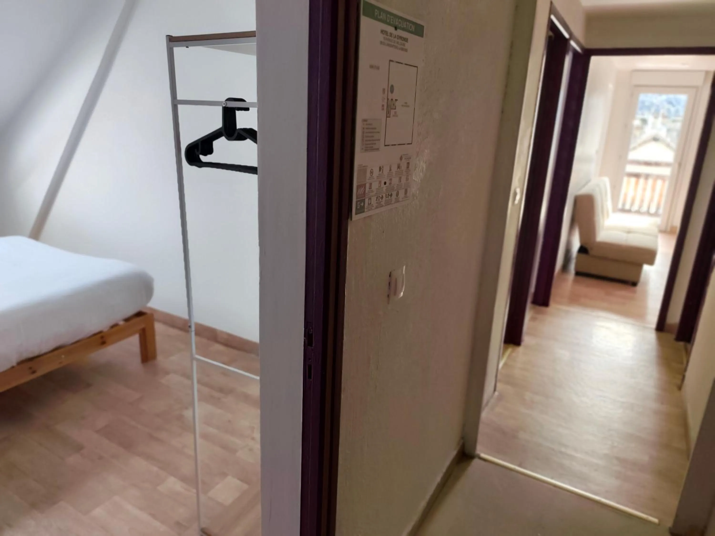 Bed in Ice Rock Hotel