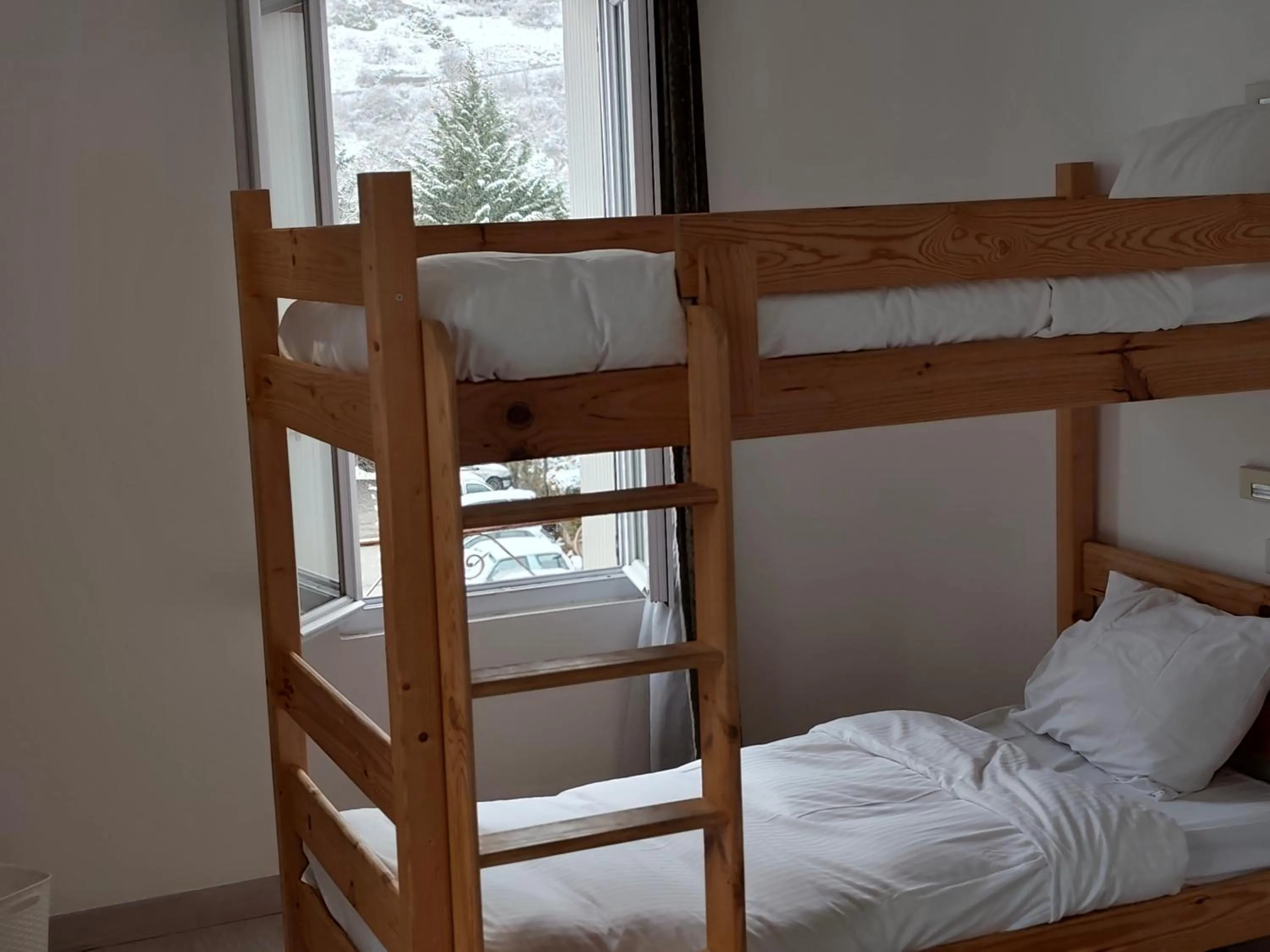 Bed in Ice Rock Hotel