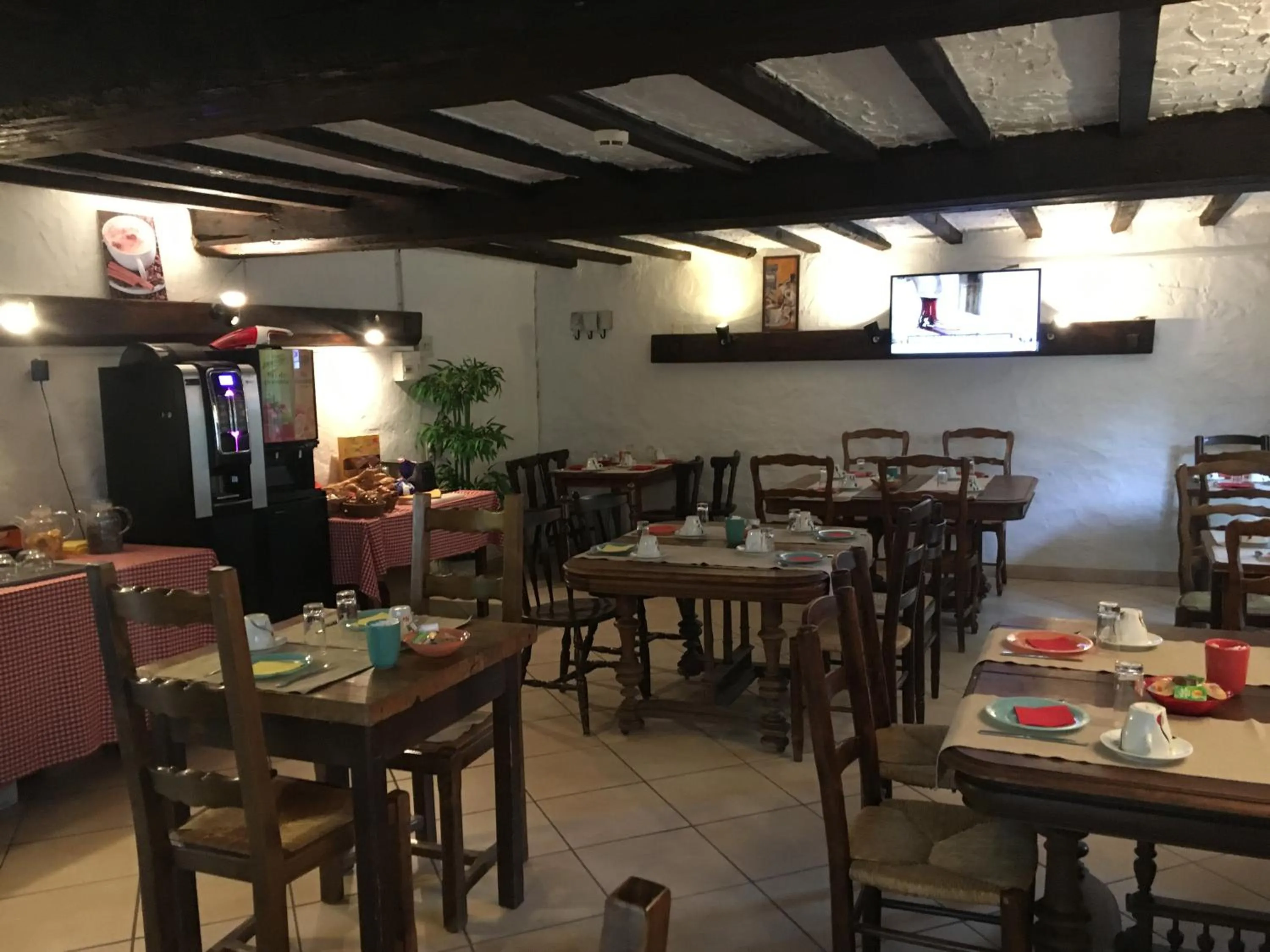 Continental breakfast in Le Relais Des Vieilles Postes