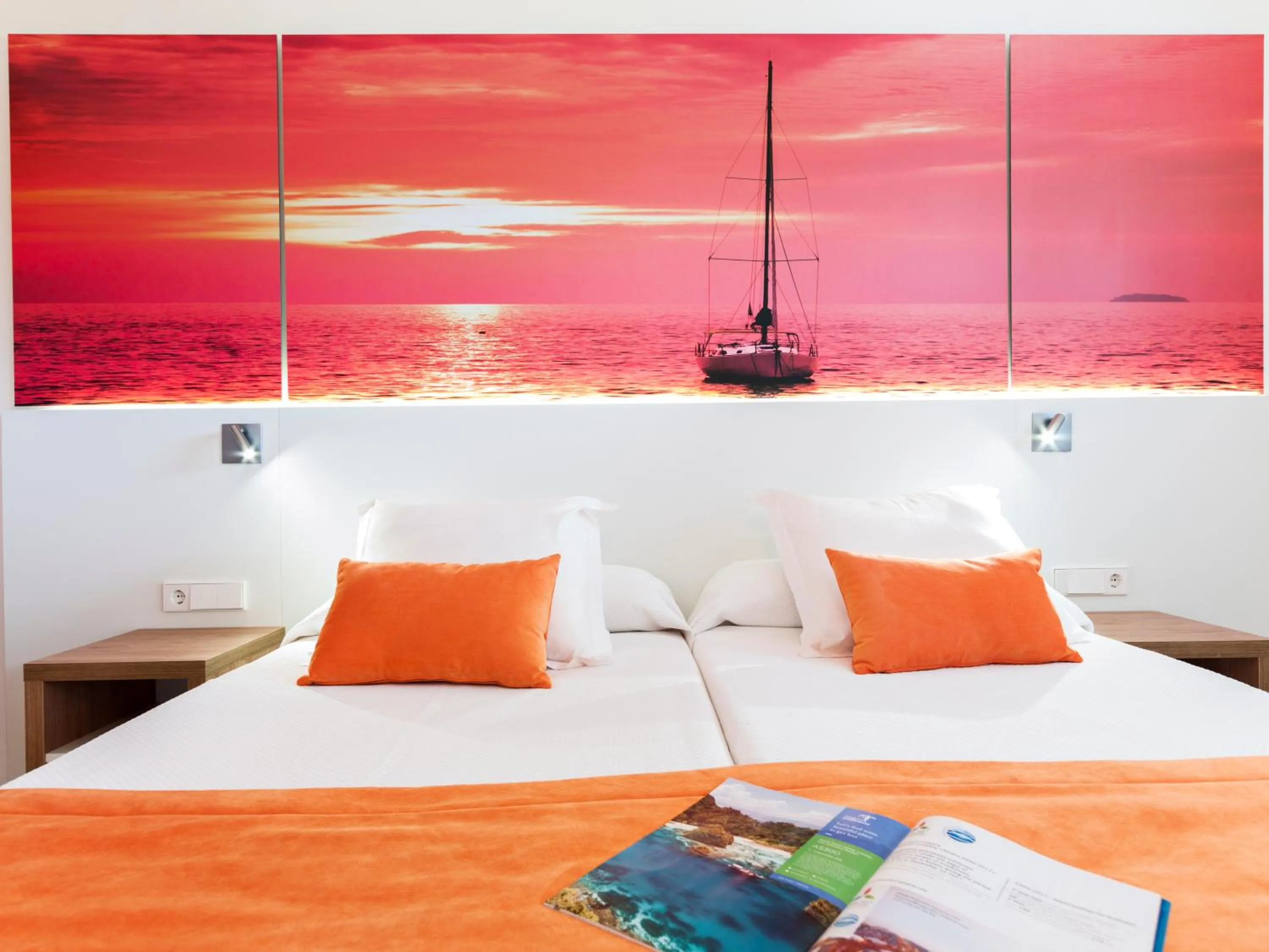 Bed in Playas Ca's Saboners