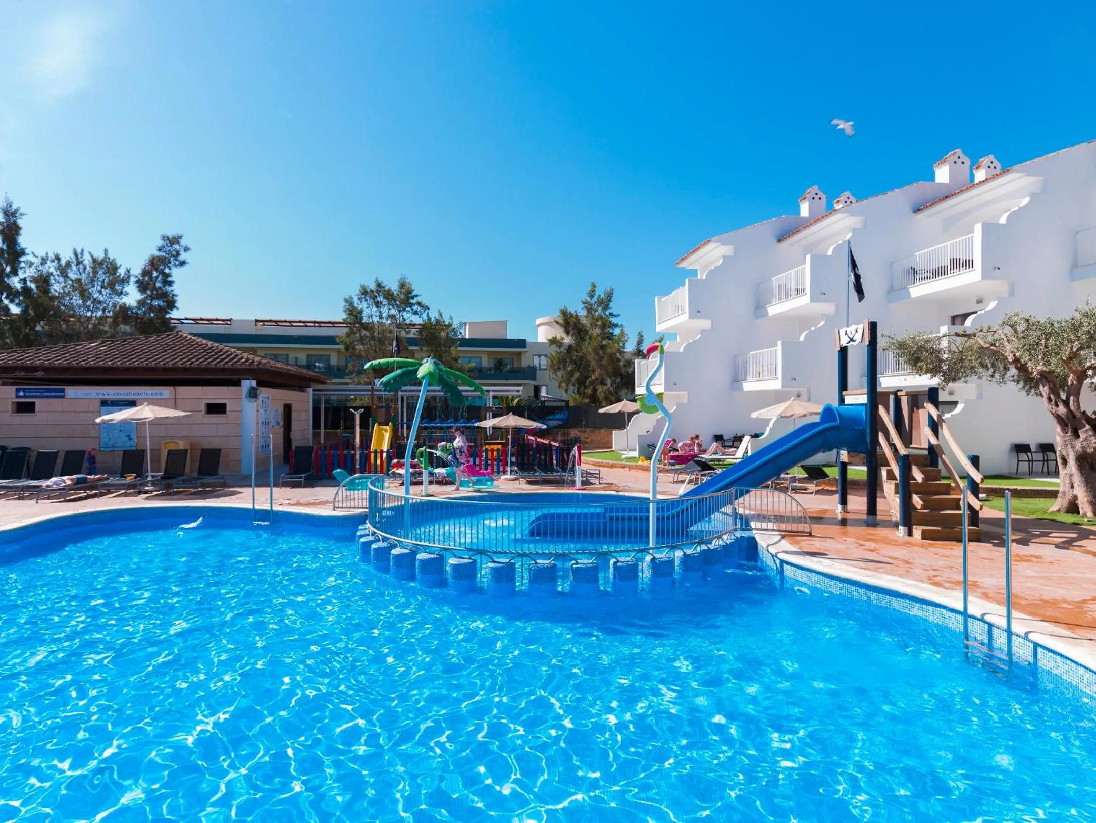 Aqua park in Playas Ca's Saboners