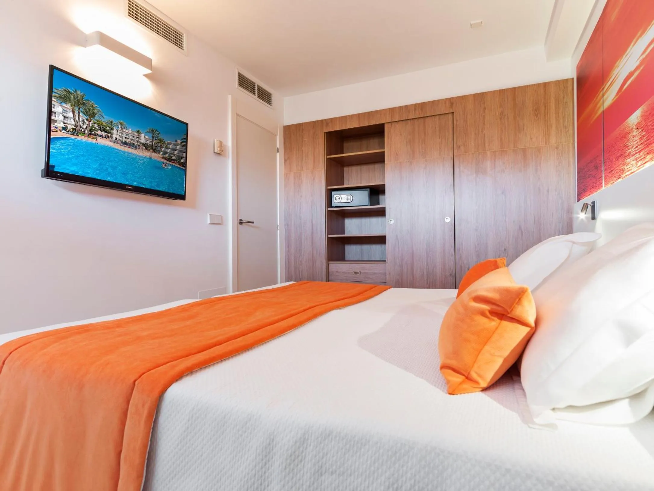 Bedroom, Bed in Playas Ca's Saboners