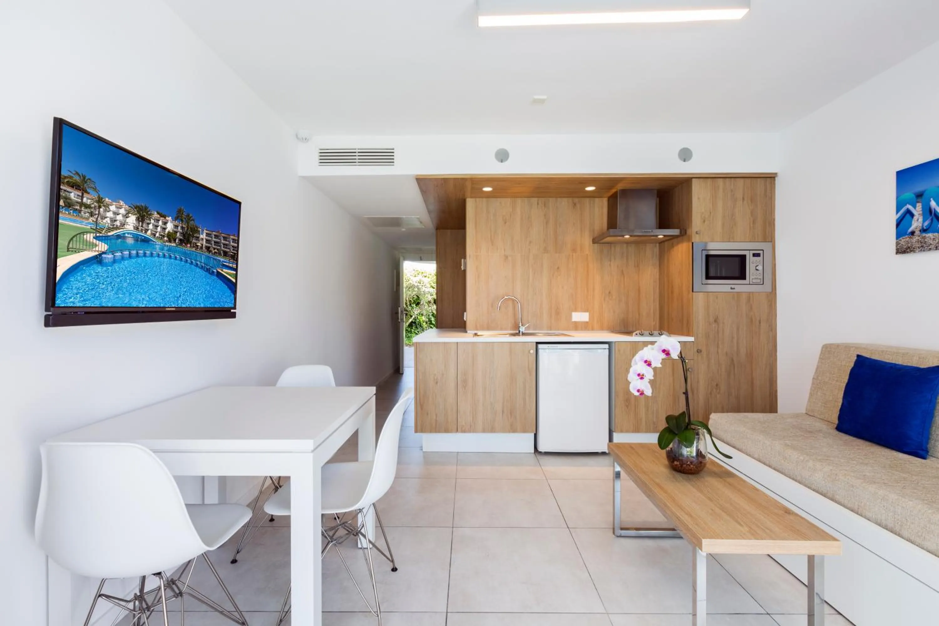 Kitchen or kitchenette in Playas Ca's Saboners