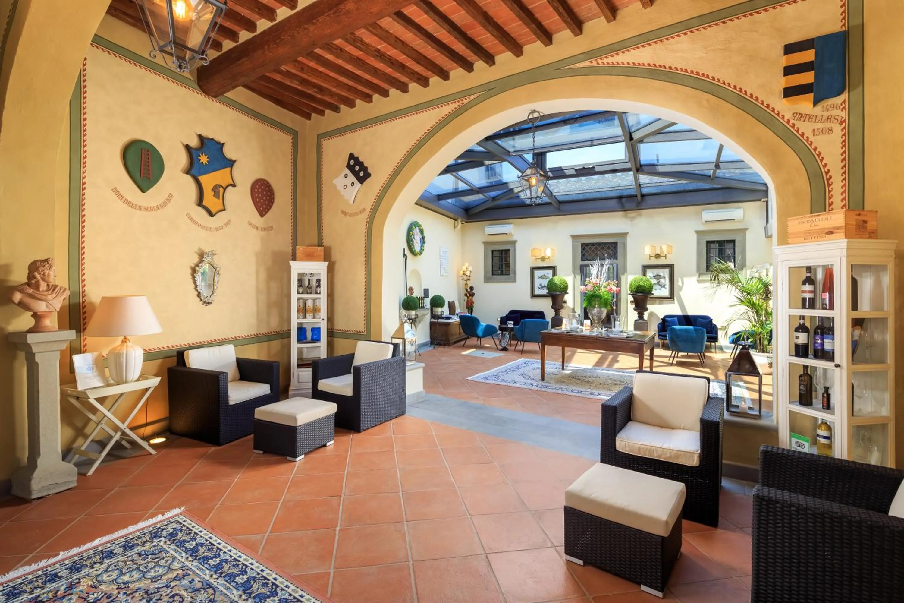 Seating area in Villa Il Sasso - Dimora d'Epoca