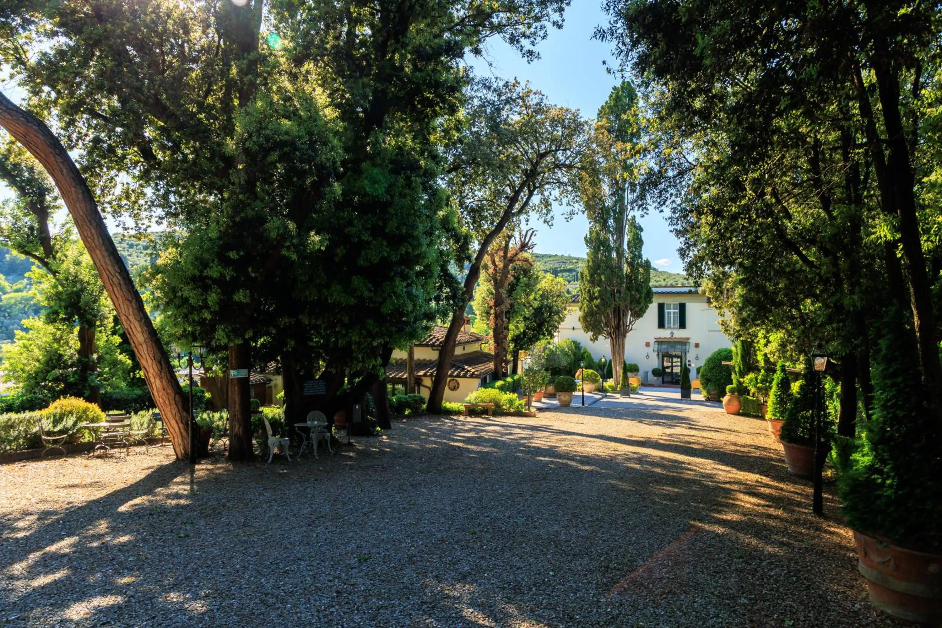 Garden view in Villa Il Sasso - Dimora d'Epoca