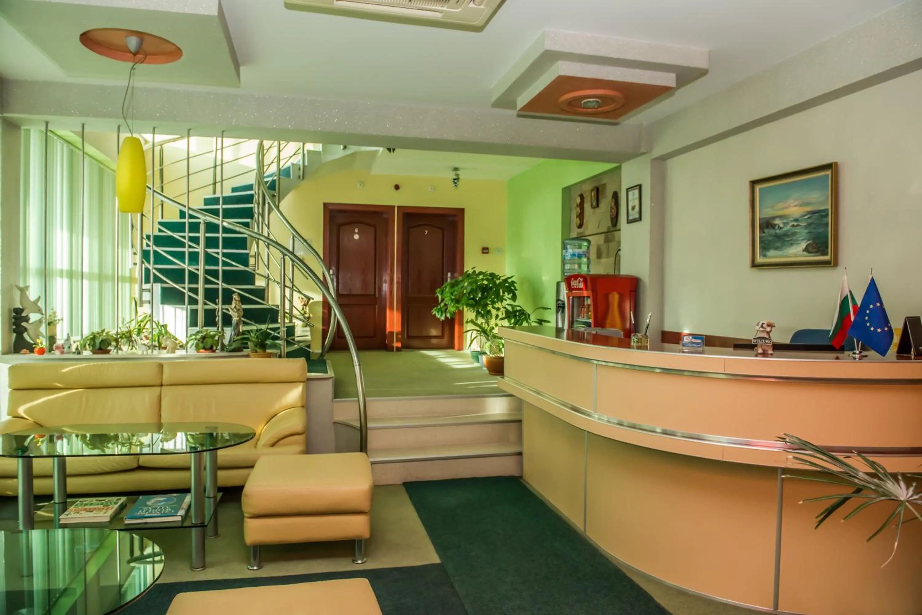 Lobby or reception in Hotel Kapri